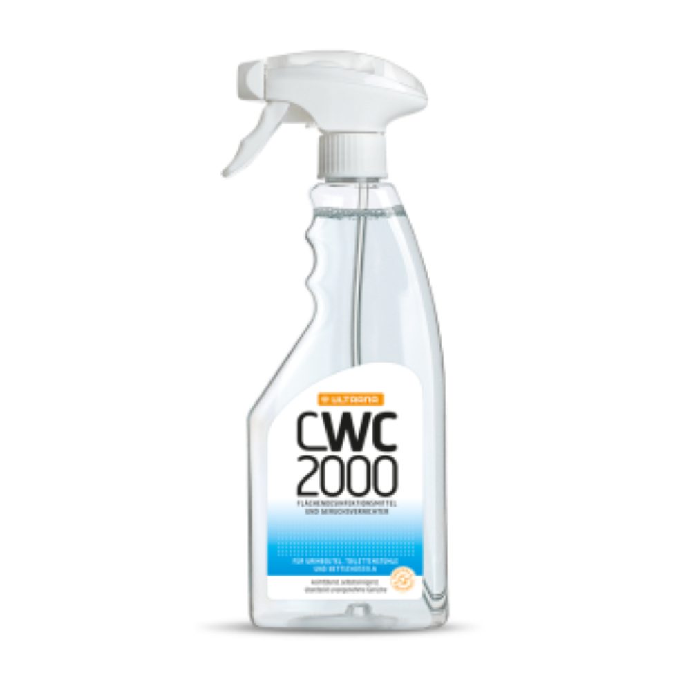 ULTRANA CWC2000, Flächendesinfektionsmittel und Geruchsvernichter Oberflächen-Desinfektionsmittel