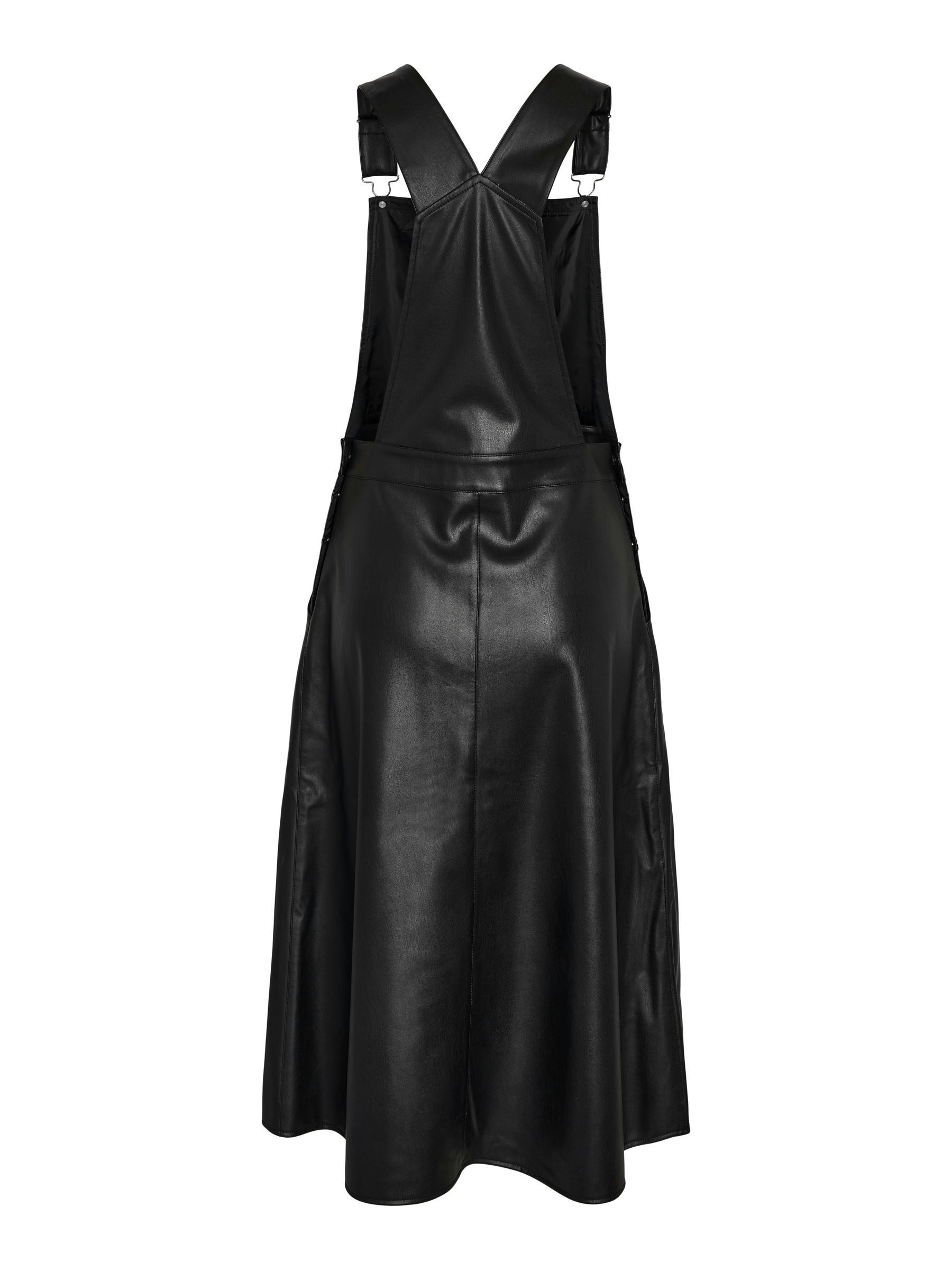 Noisy may Shirtkleid Leder-Coat-Optik Design mit günstig online kaufen