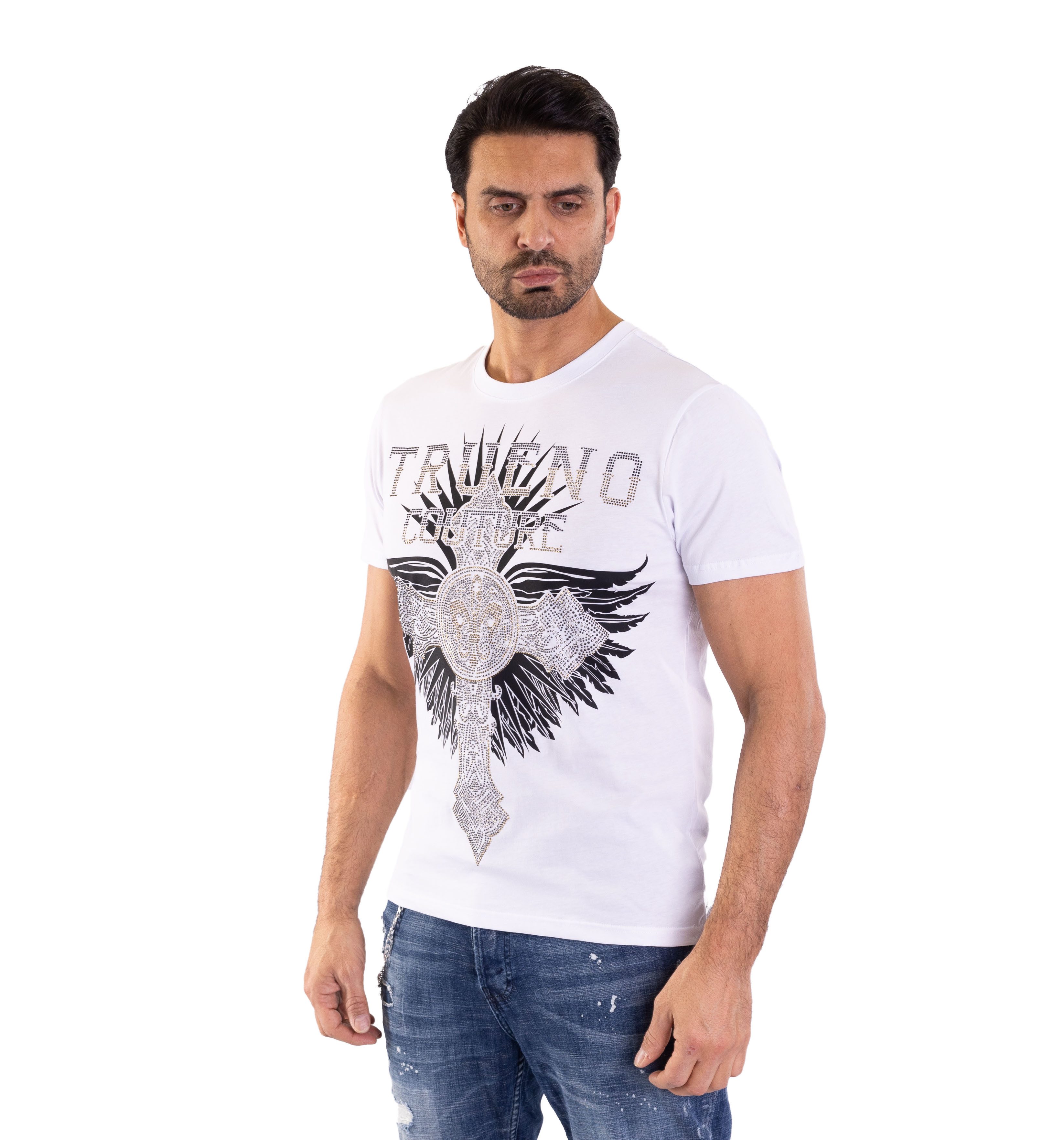TRUENO T-Shirt Slim Fit Herren T-Shirt günstig online kaufen