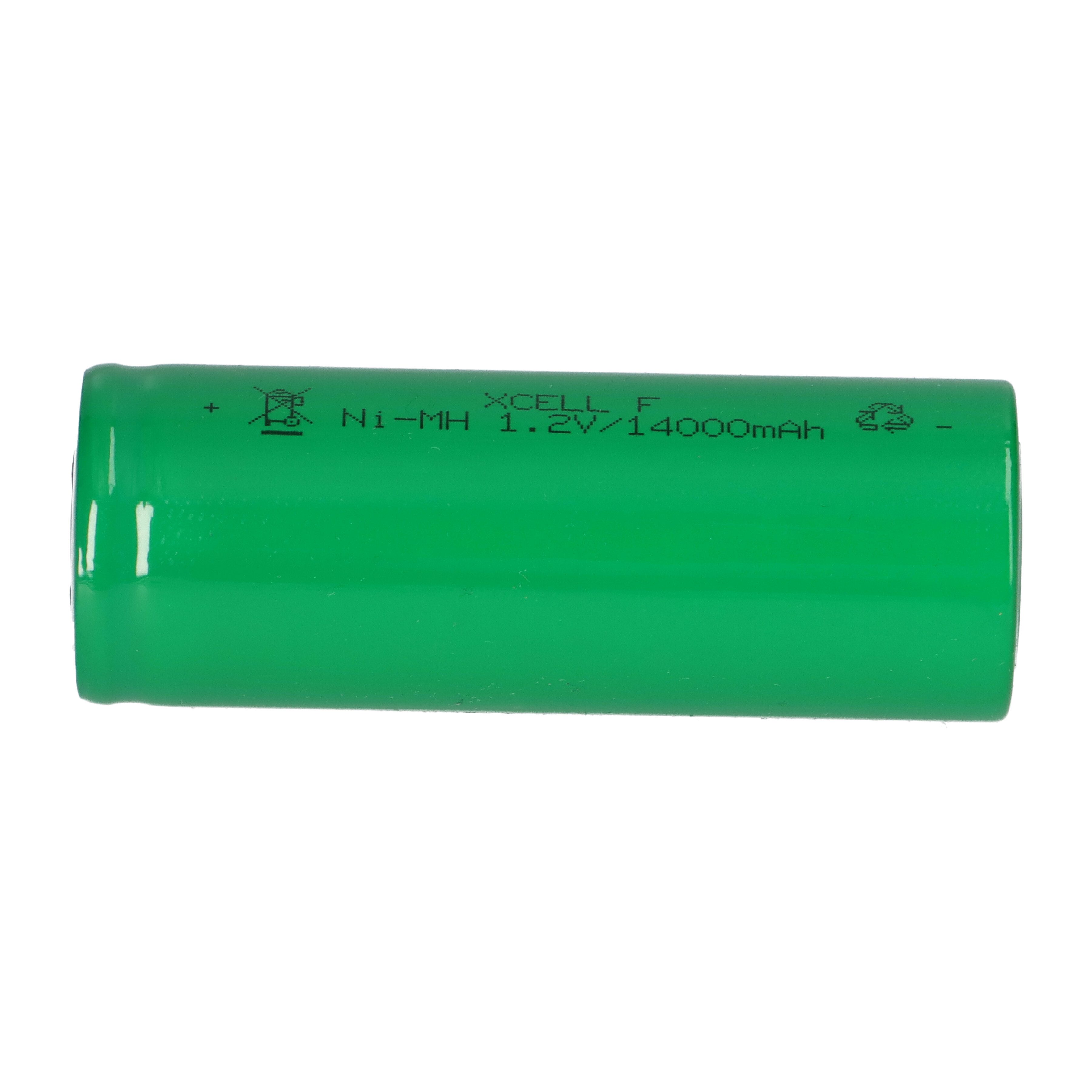 XCell XCell Akku 3/2 D Flattop Ni-MH 1,2V / 14000mAh Akku