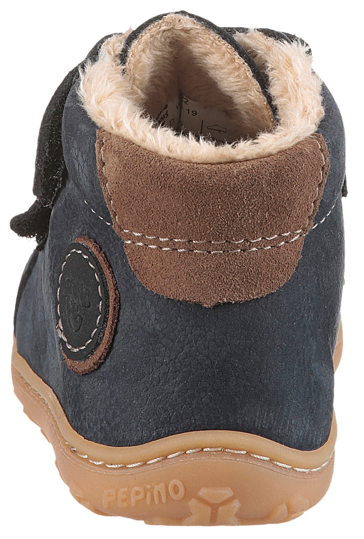 PEPINO by RICOSTA Gedo WMS: normal Lauflernschuh Barfußschuh mit hochgezogener Zehenkappe, Größenschablone zum Download