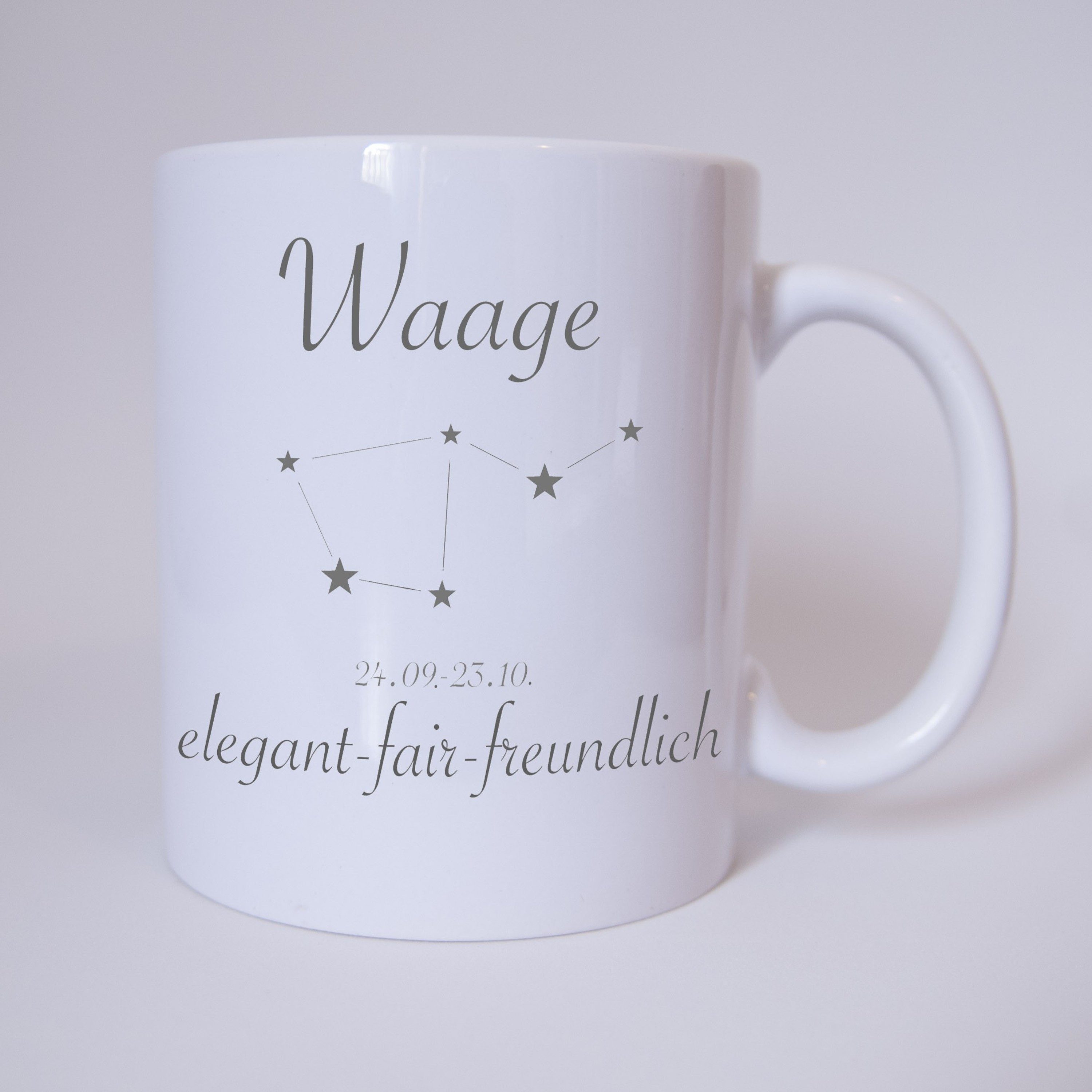 TASSENKING Tasse, Sternzeichen Waage - Tasse