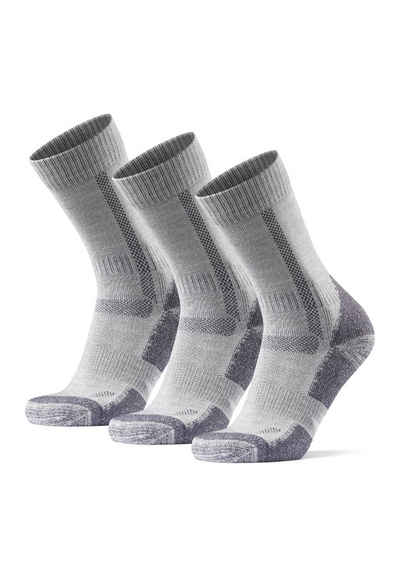 DANISH ENDURANCE Wandersocken Merino Hiking Classic Socks (Packung, 3-Paar) Anti-Blasen, für Herren, Damen & Kinder