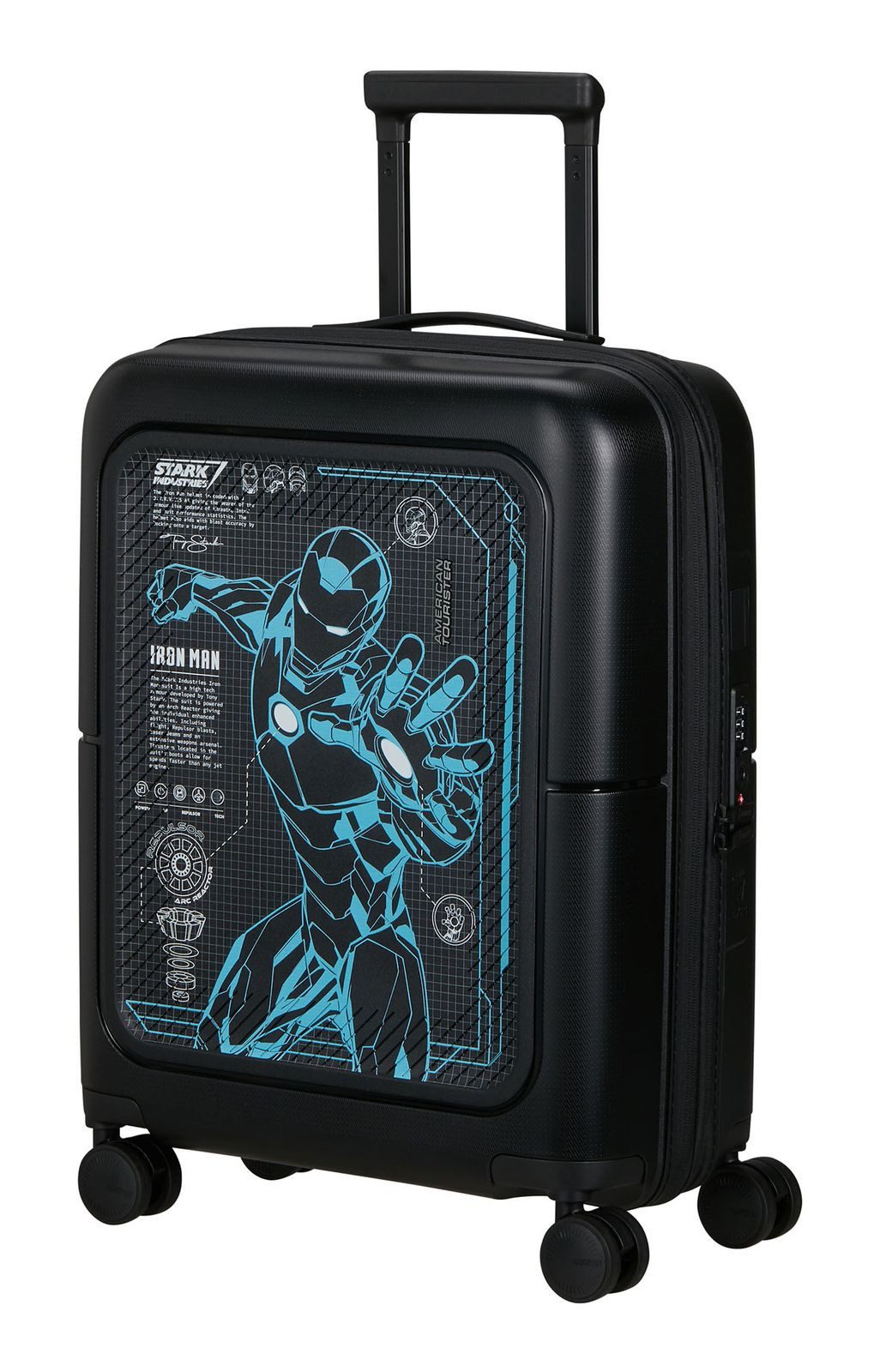 American Tourister® Hartschalen-Trolley Disney Marvel Spinner 55 / 20 EXP TSA, 4 Rollen