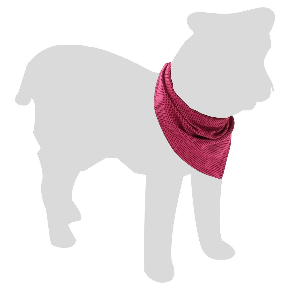 Flamingo Tier-Halstuch Kühlbandana für Hunde Fresk Inou rosa