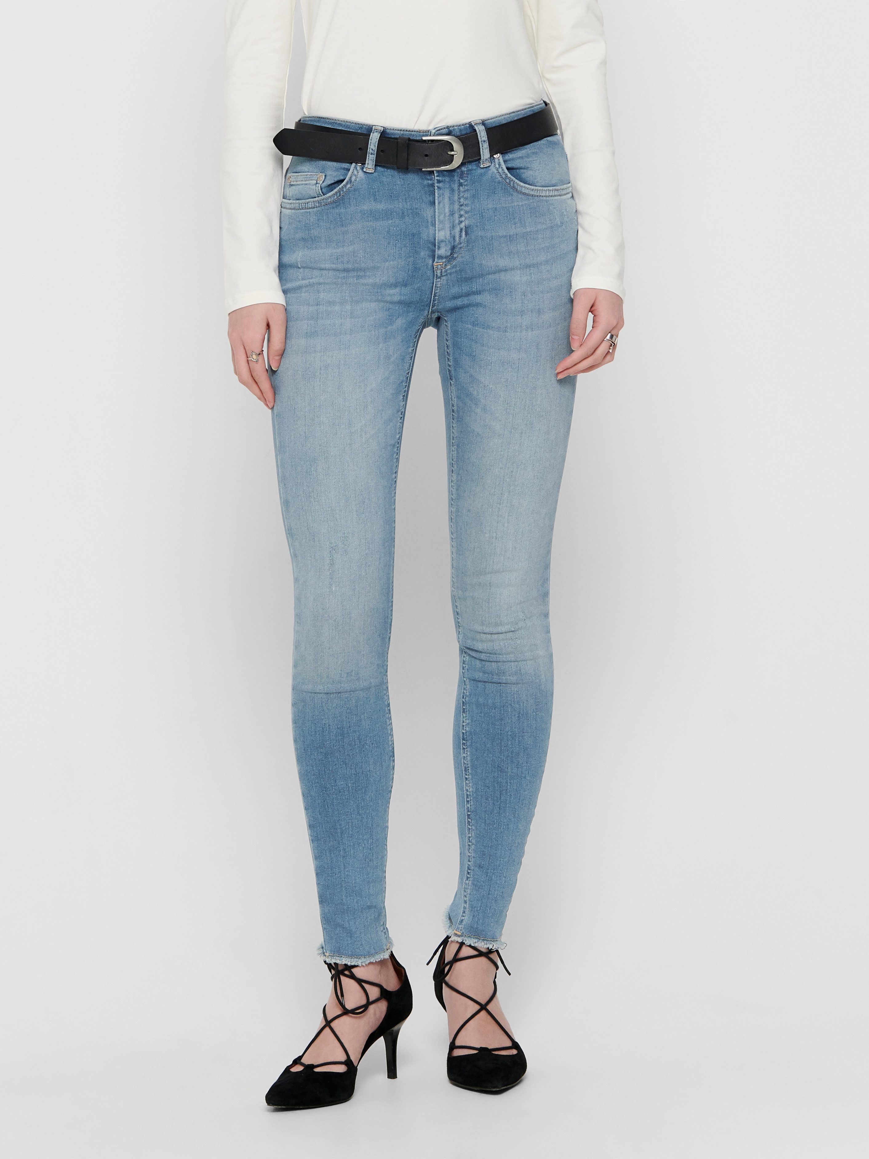 ONLY Ankle-Jeans ONLBLUSH MID SK AK RAW REA1467