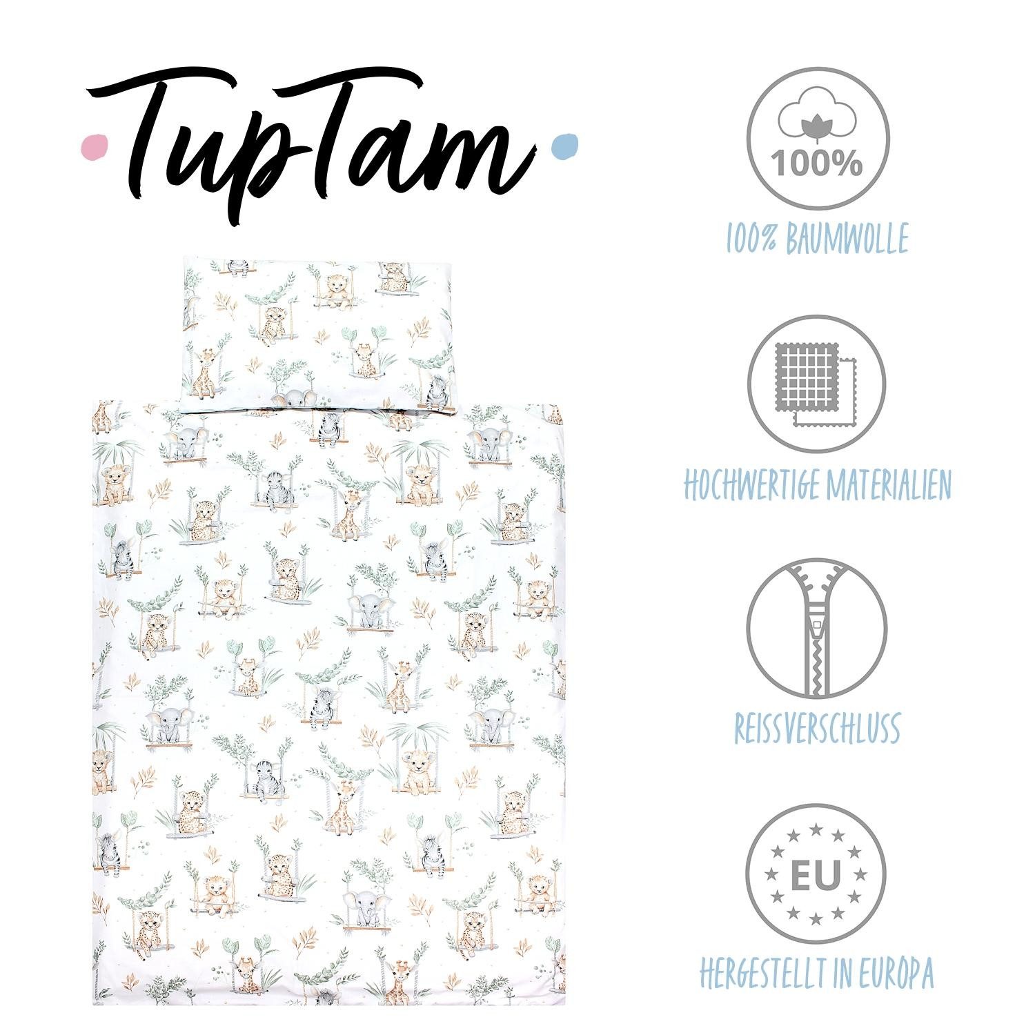 TupTam Babybettwäsche Kinder Bettwäsche Set Babybettwäsche günstig online kaufen