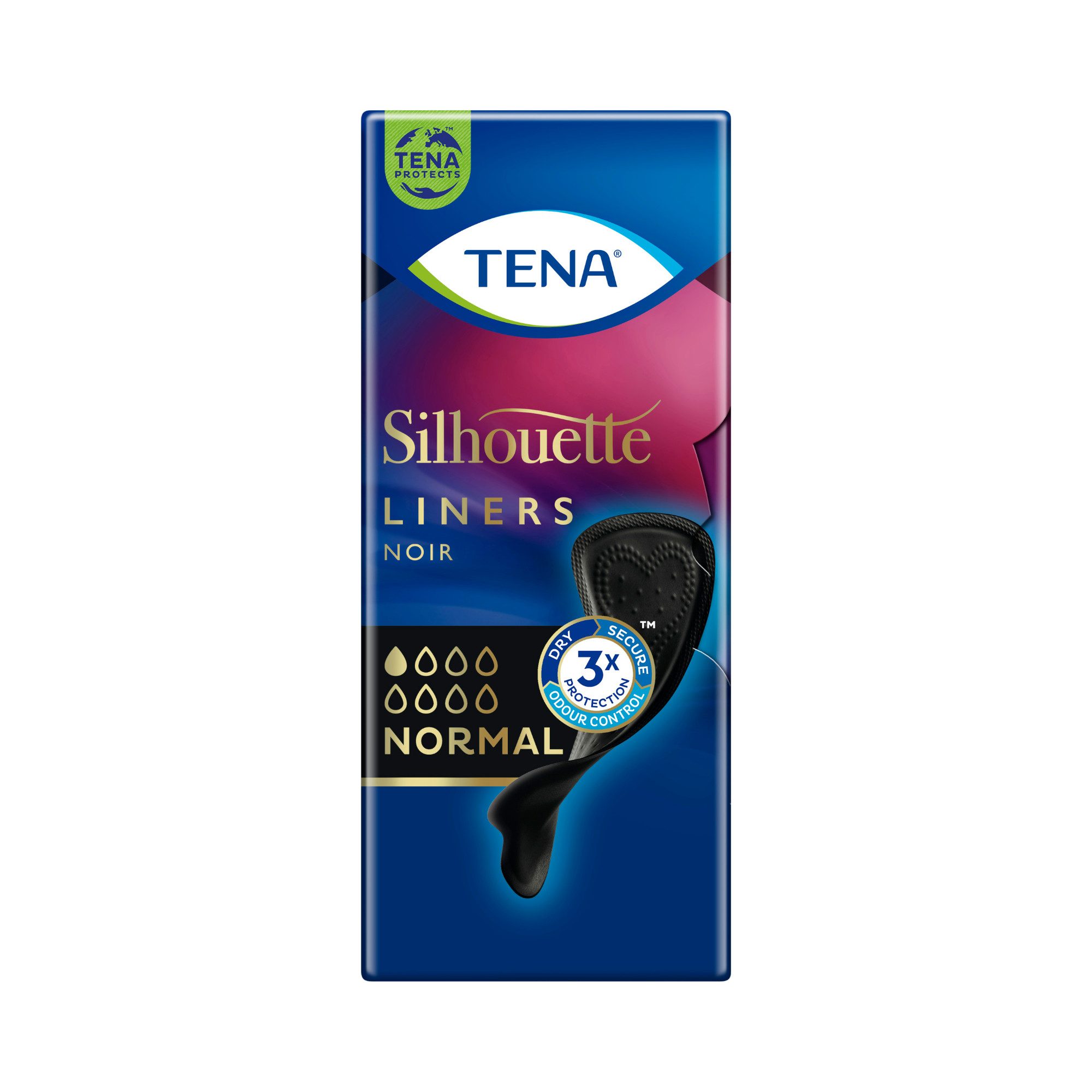 TENA Inkontinenz-Einlage TENA - Silhouette Slipeinlagen Normal Noir - 26Stk.