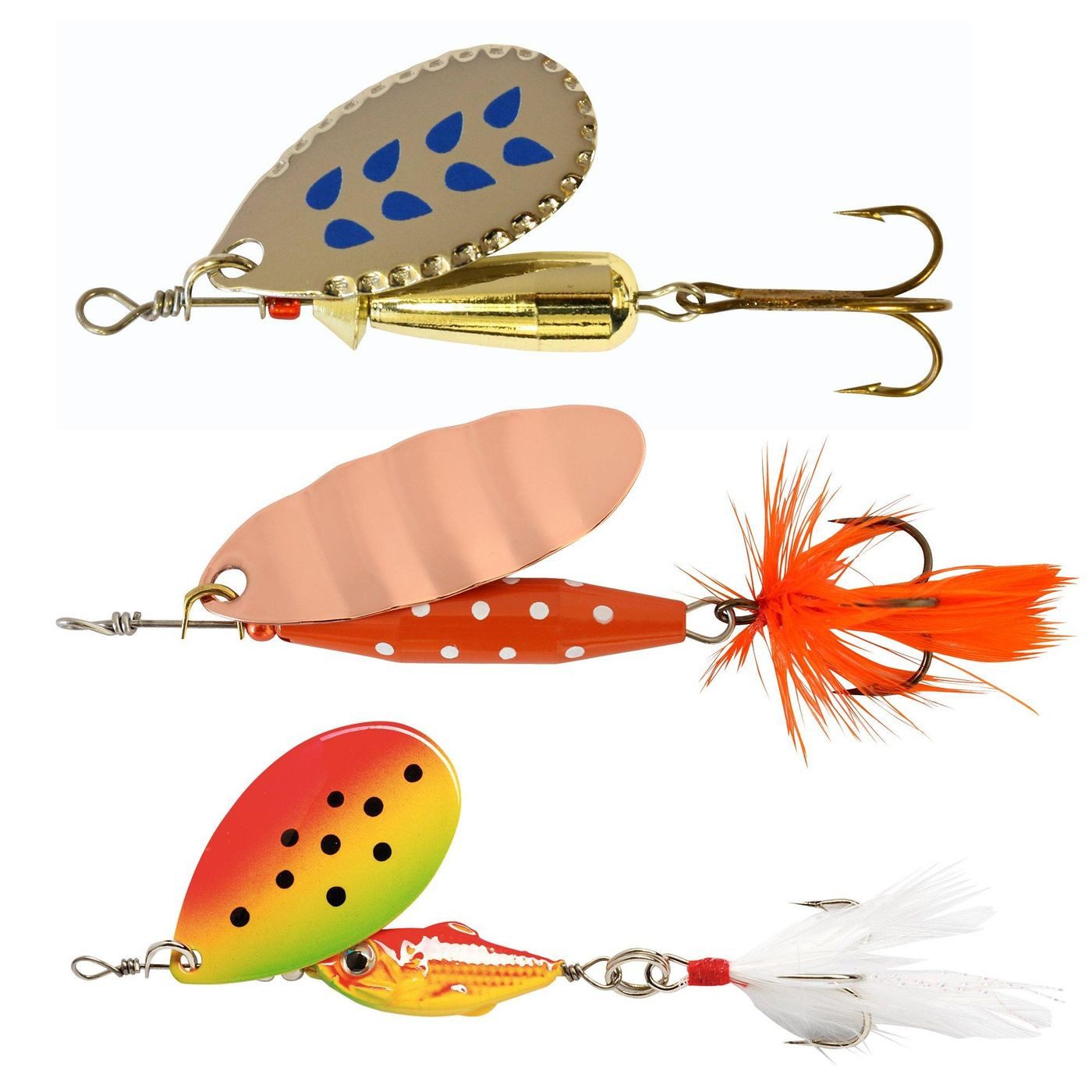 Kunstköder Abu Garcia Favourites 3 in 3-pack - 3 Spinner im Set