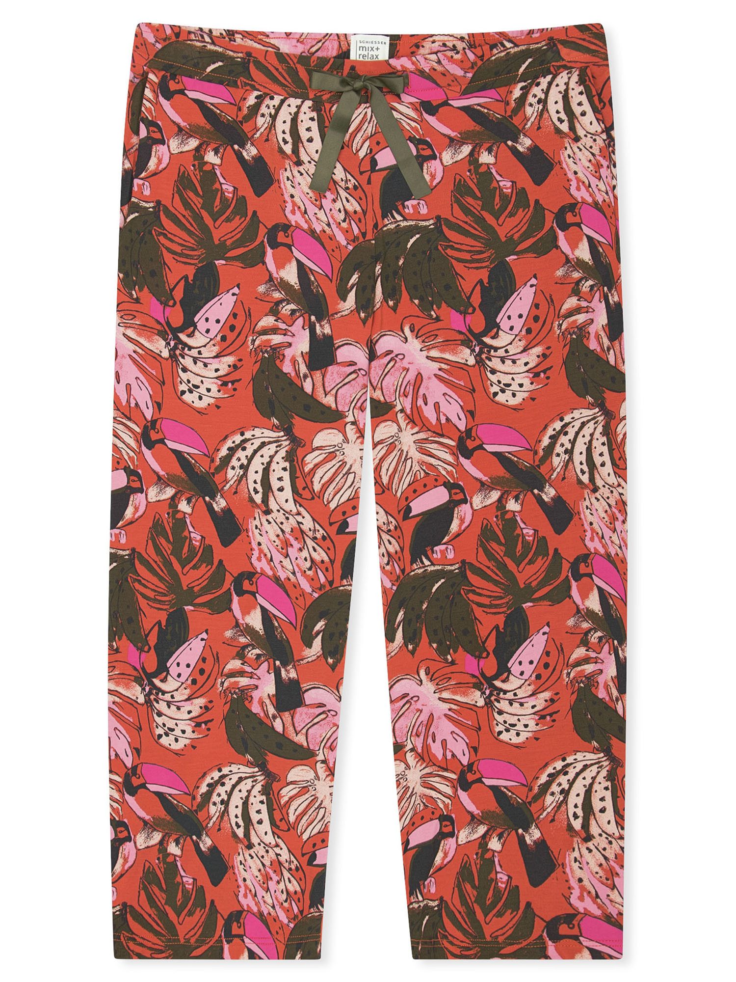 Schiesser Pyjamahose Mix Relax Schlafhose, Nacht Hose, Loungehose