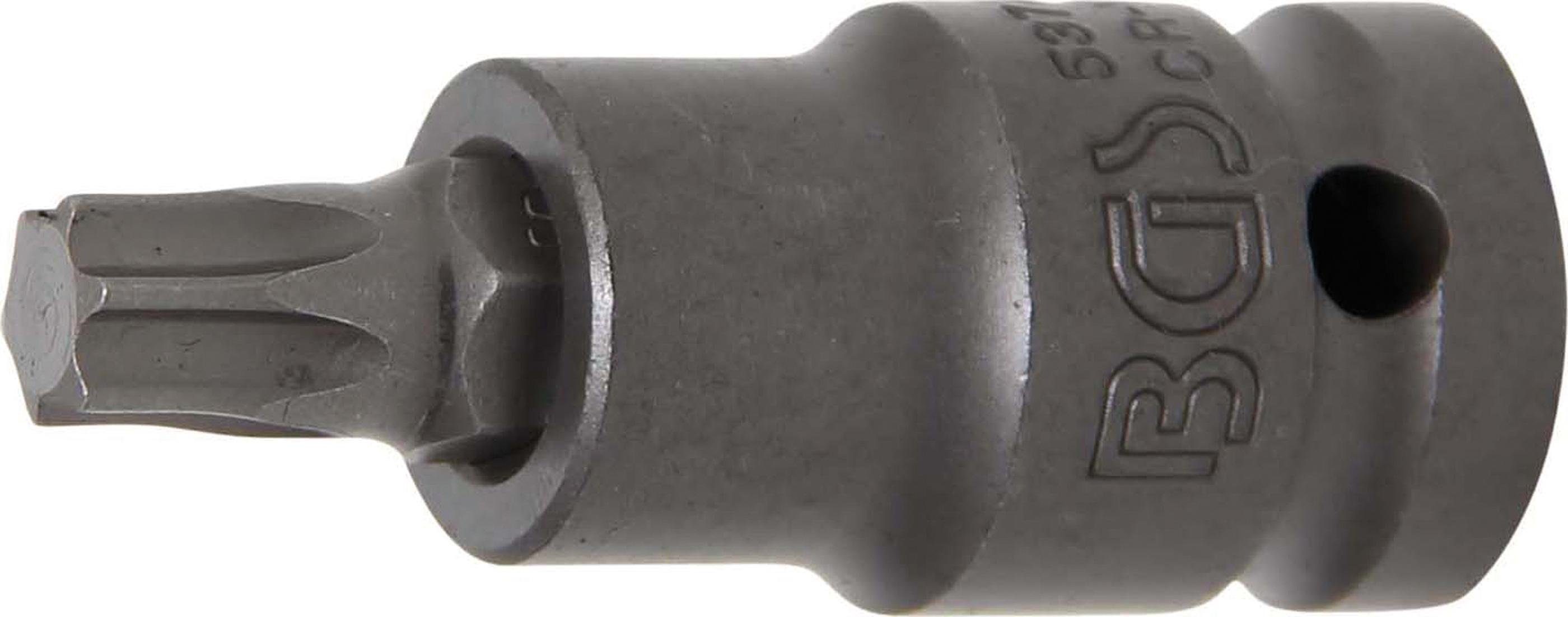 Bit-Schraubendreher mm technic Torx) (1/2), T50 12,5 Antrieb T-Profil (für Kraft-Bit-Einsatz, Innenvierkant BGS