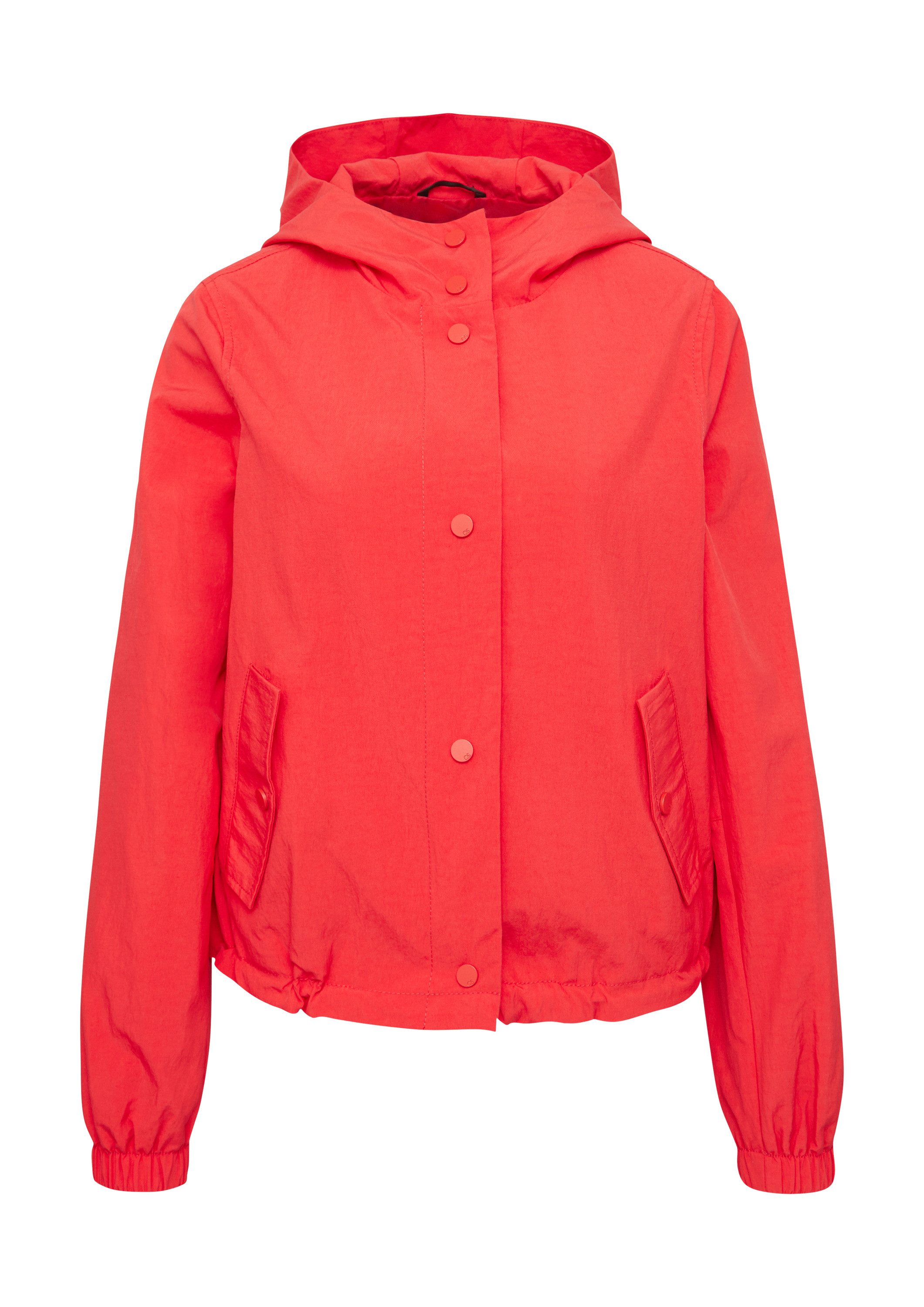 QS Funktionsjacke Outdoor-Jacke Nylon-Jacke mit Kapuze und verstellbarem Sa günstig online kaufen