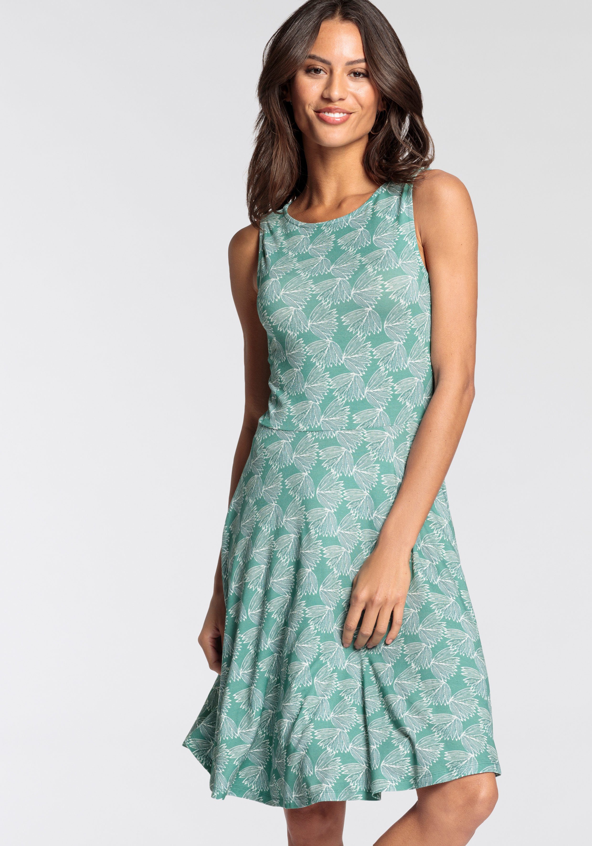 Laura Scott Sommerkleid mit modernen Allover-Print - NEUE KOLLEKTION