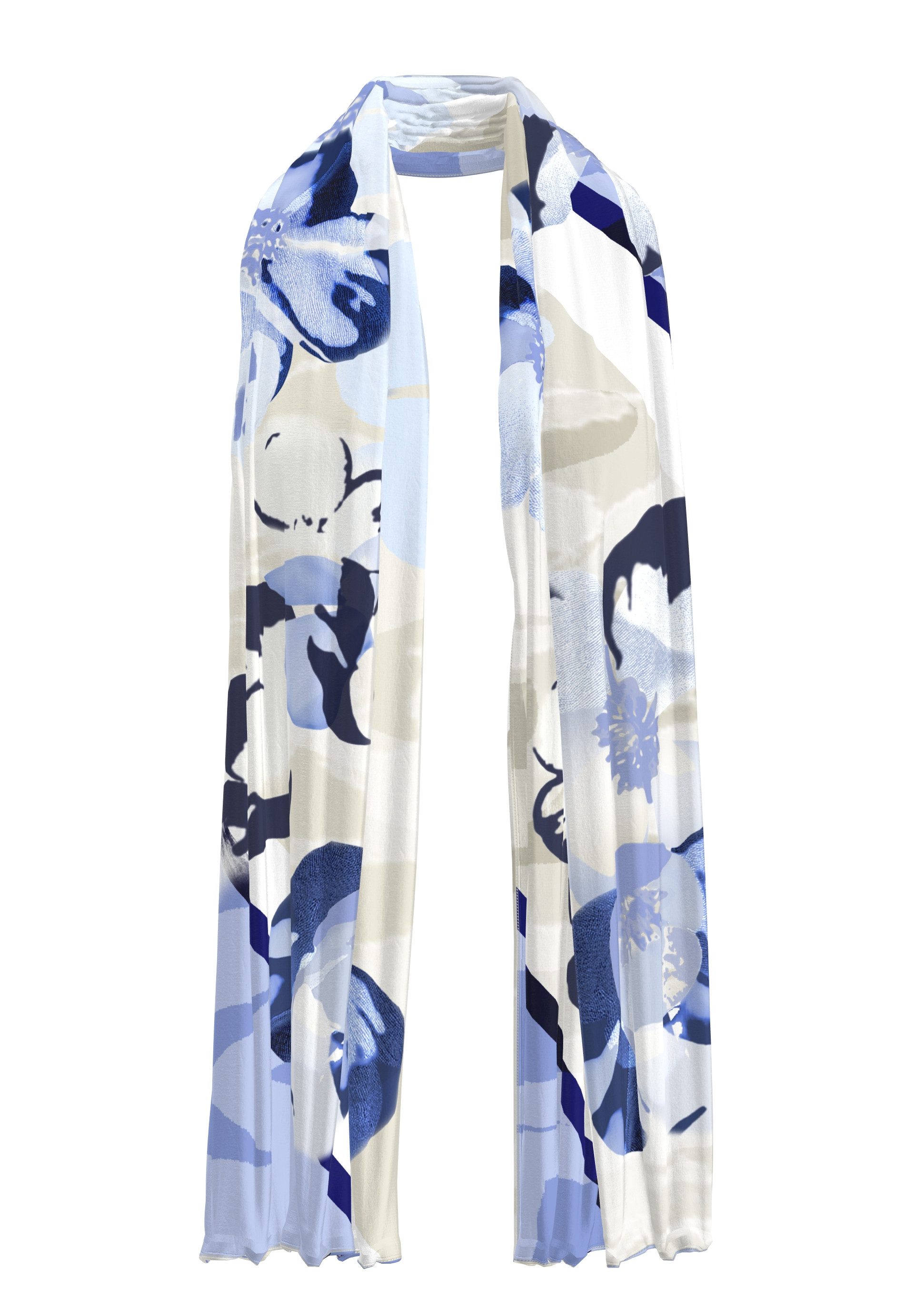 FRANK WALDER Halstuch mit modischem Print günstig online kaufen