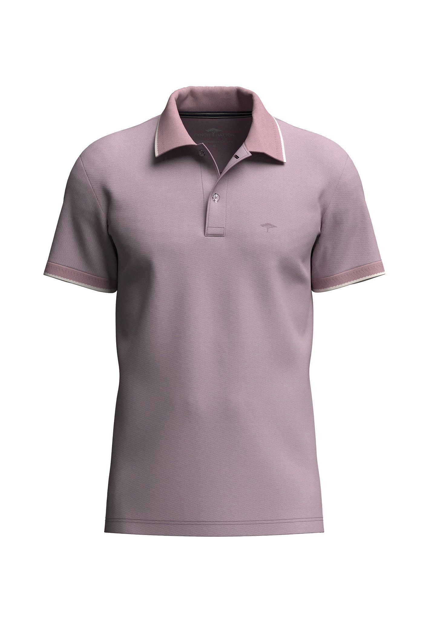 FYNCH-HATTON Poloshirt mit Logo Stickerei
