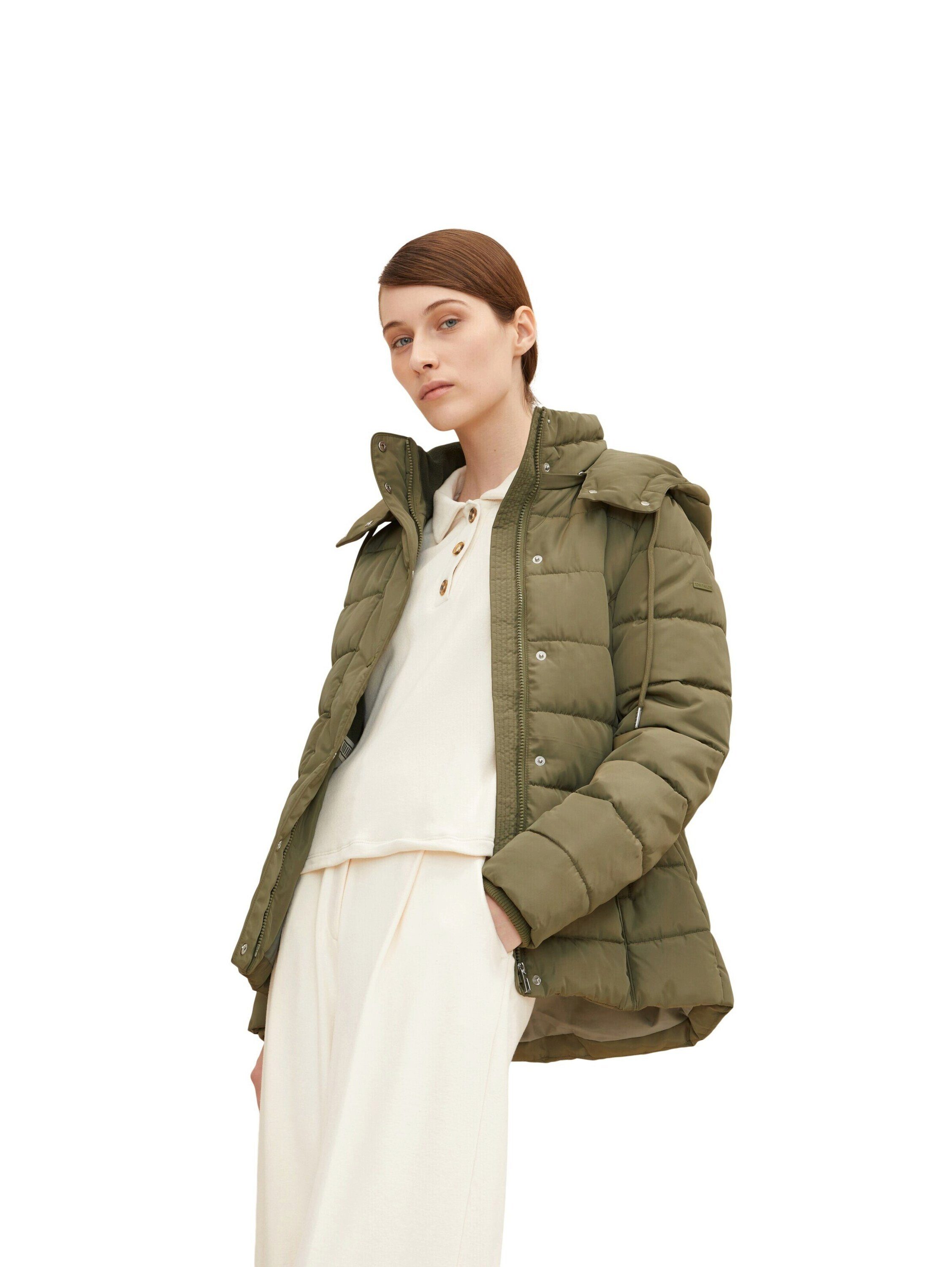 green TOM Winterjacke (1-St) TAILOR tree moss