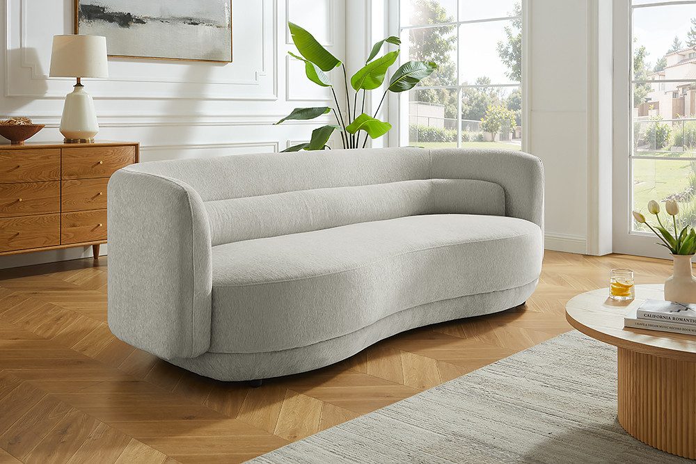 riess-ambiente 3-Sitzer GATSBY 230cm greige - günstig online kaufen
