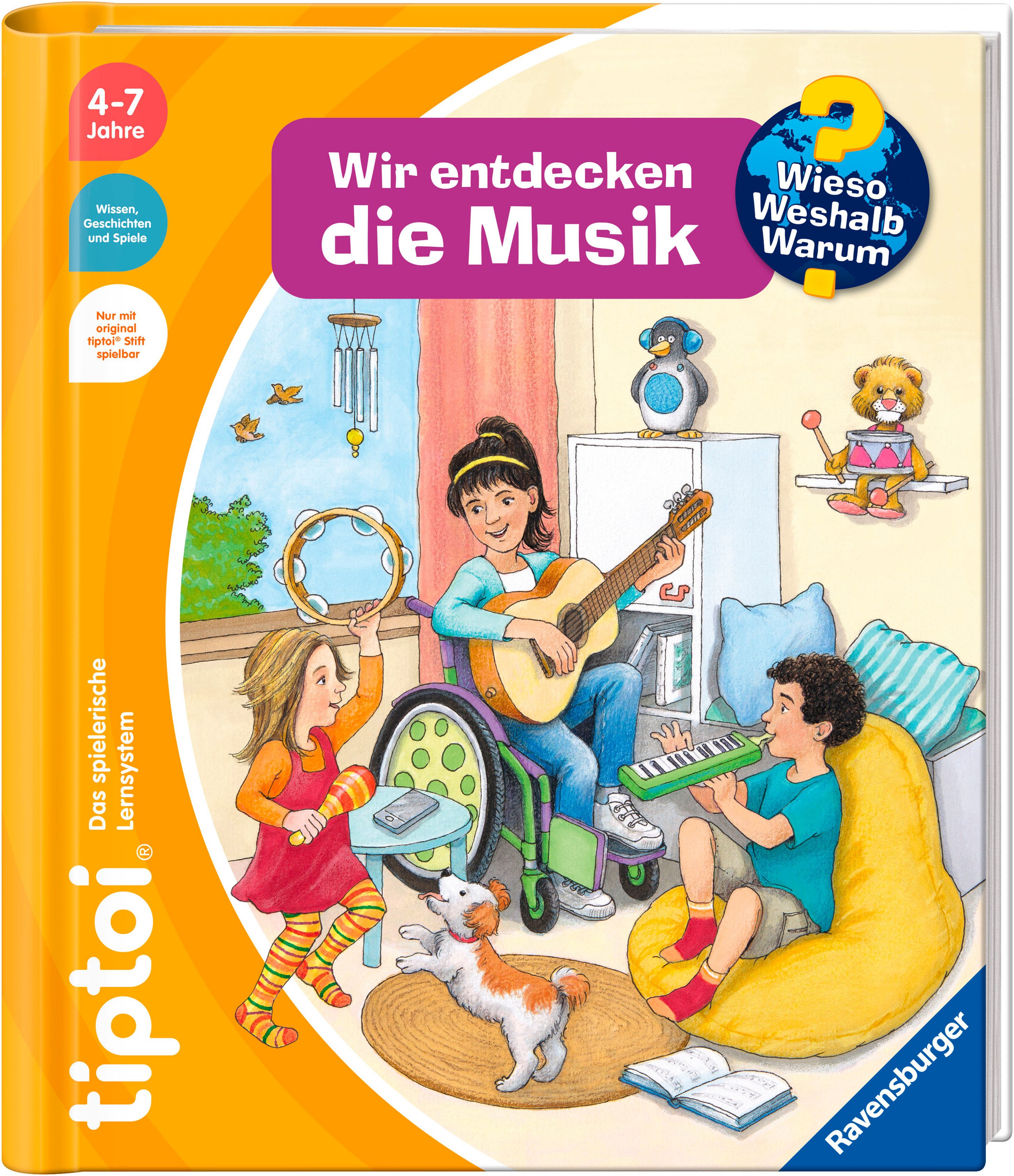 Buch tiptoi® Wieso? Weshalb? Warum? Wir entdecken die Musik