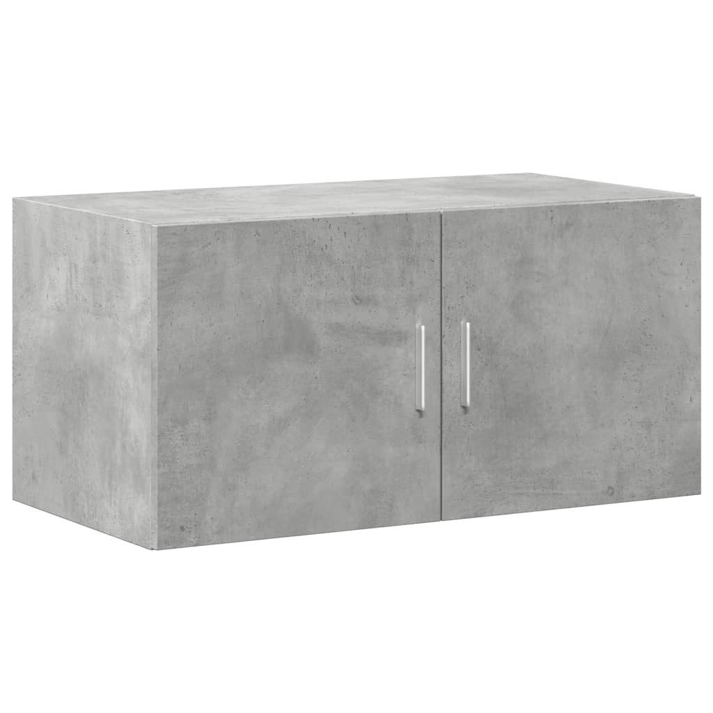 vidaXL Hängeschrank Wandschrank Betongrau 80x42,5x40 cm günstig online kaufen