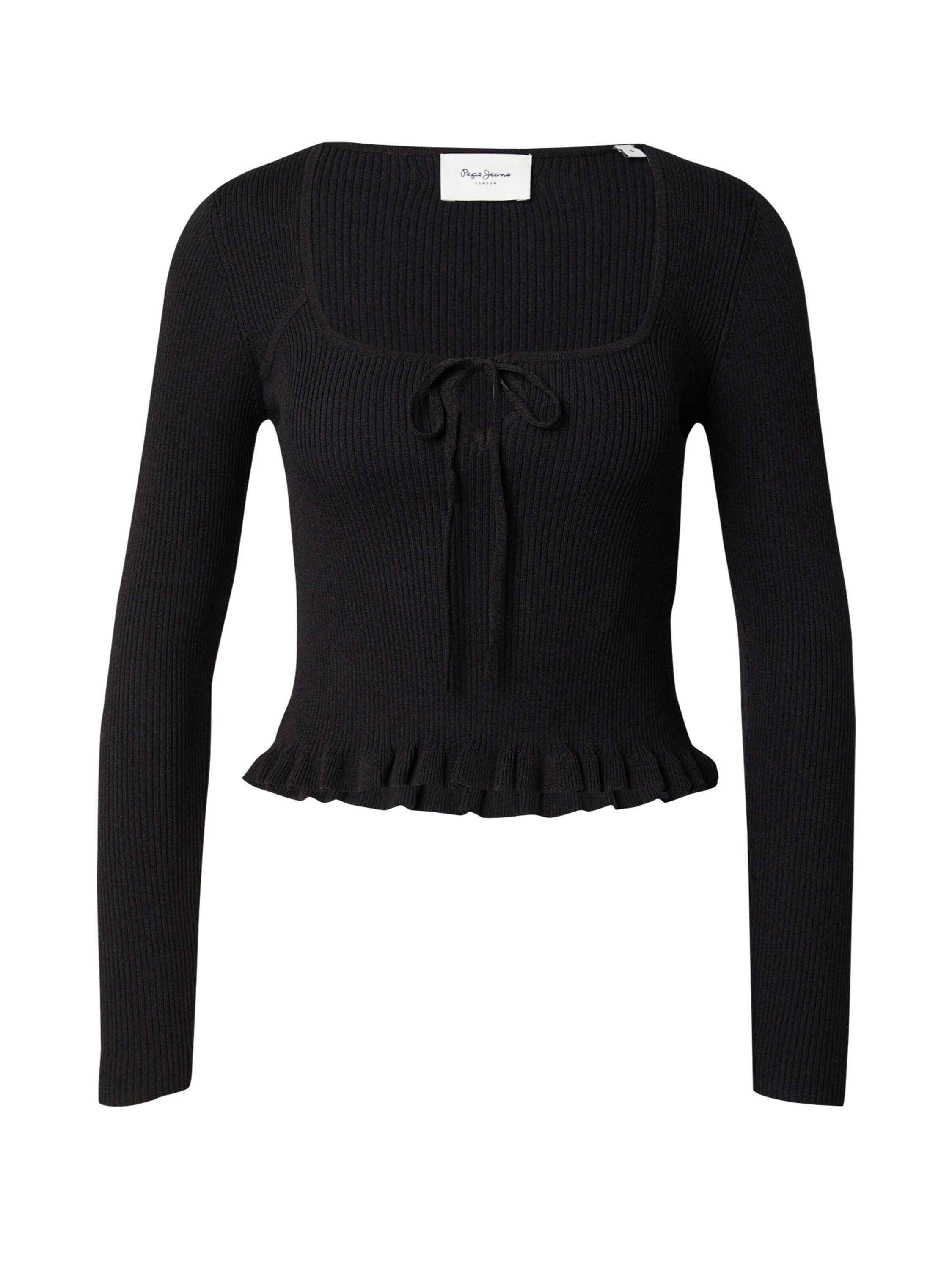 Pepe Jeans Strickpullover FAITH (1-tlg) Cut-Outs