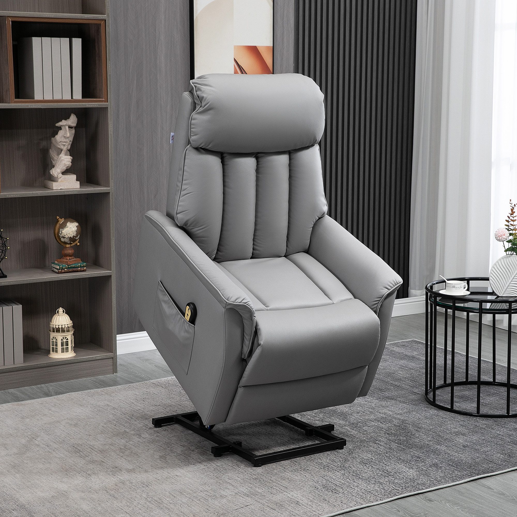HOMCOM Relaxsessel Elektrischer Aufstehsessel mit Aufstehhilfe, günstig online kaufen