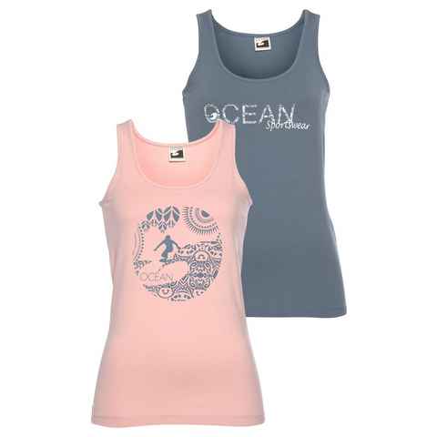Ocean Sportswear Tanktop (Packung, 2er-Pack) mit unterschiedlichen Drucken