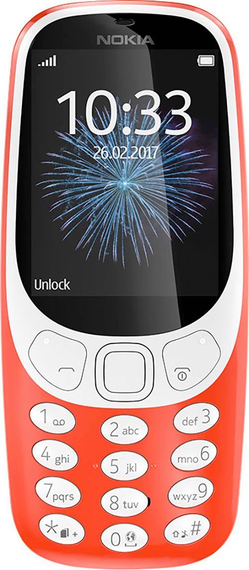 16 3310 Nokia GB Handy 2 Zoll, cm/2,4 Speicherplatz, Kamera) orange (6,1 MP