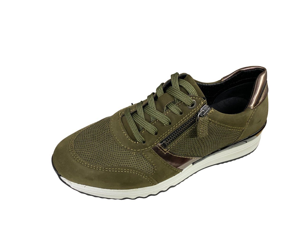 H22C1080-99626 Forest Damen ACO Aco grün Sneaker CLAIRE Schnürschuh