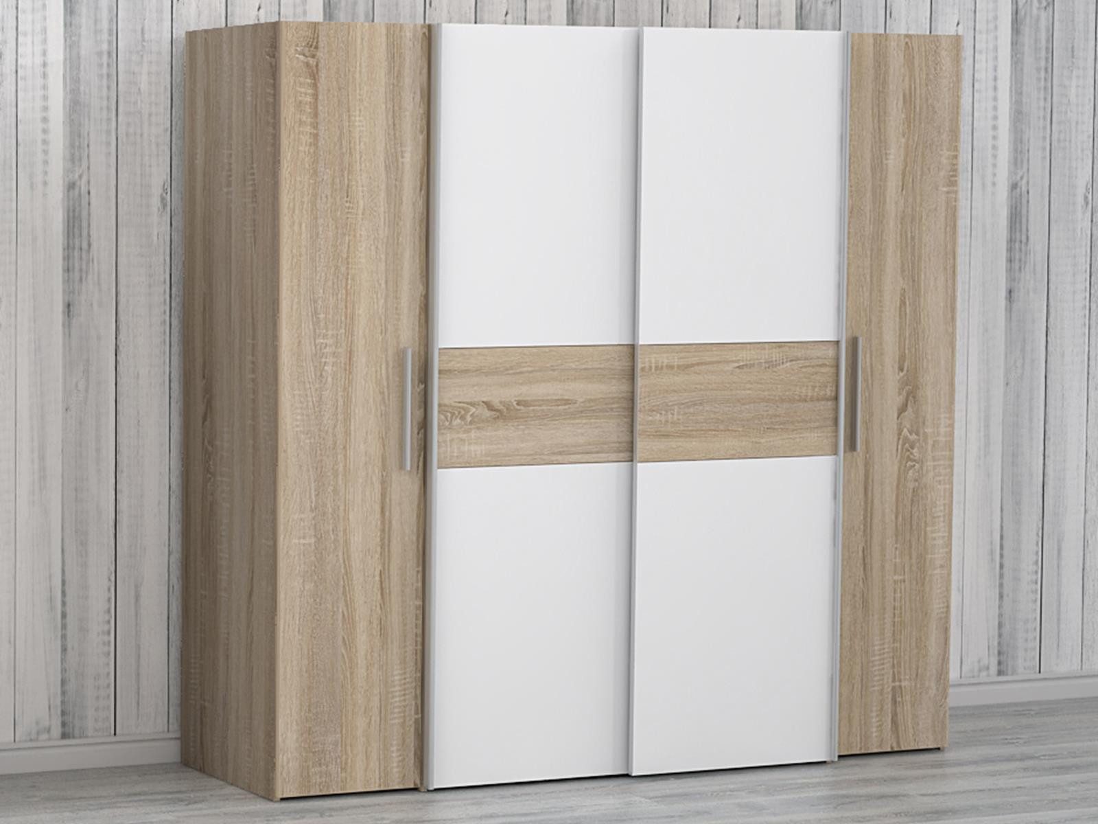 FORTE Kleiderschrank "Kalixtus, TOPSELLER, Made in Europe", (B/H/T ca. 200x günstig online kaufen