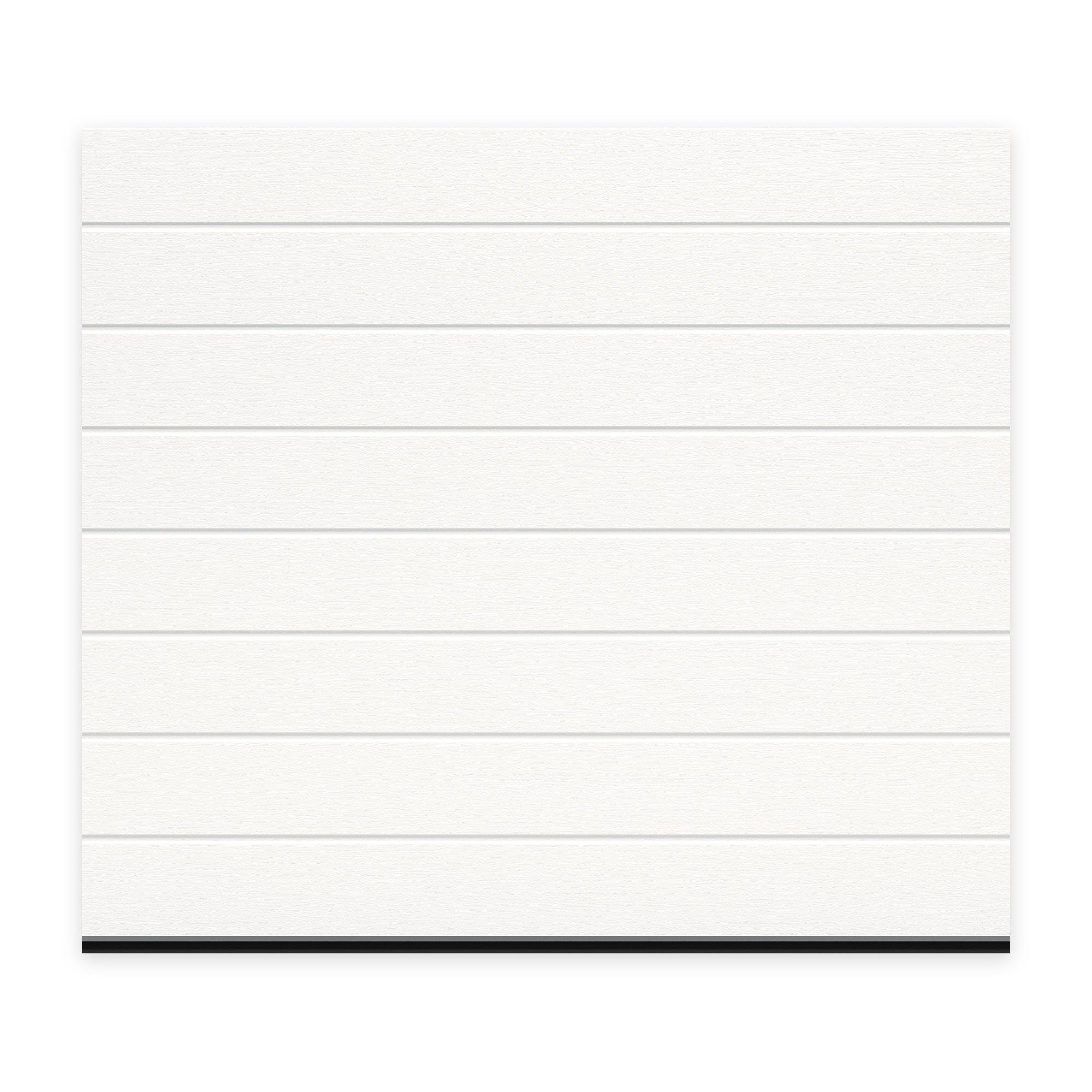 Teckentrup Garagentor CarTeck GSW 40-L Basispaket A, Mittelsicke Woodgrain, mit Antrieb, (Set, inkl. Garagentorantrieb)