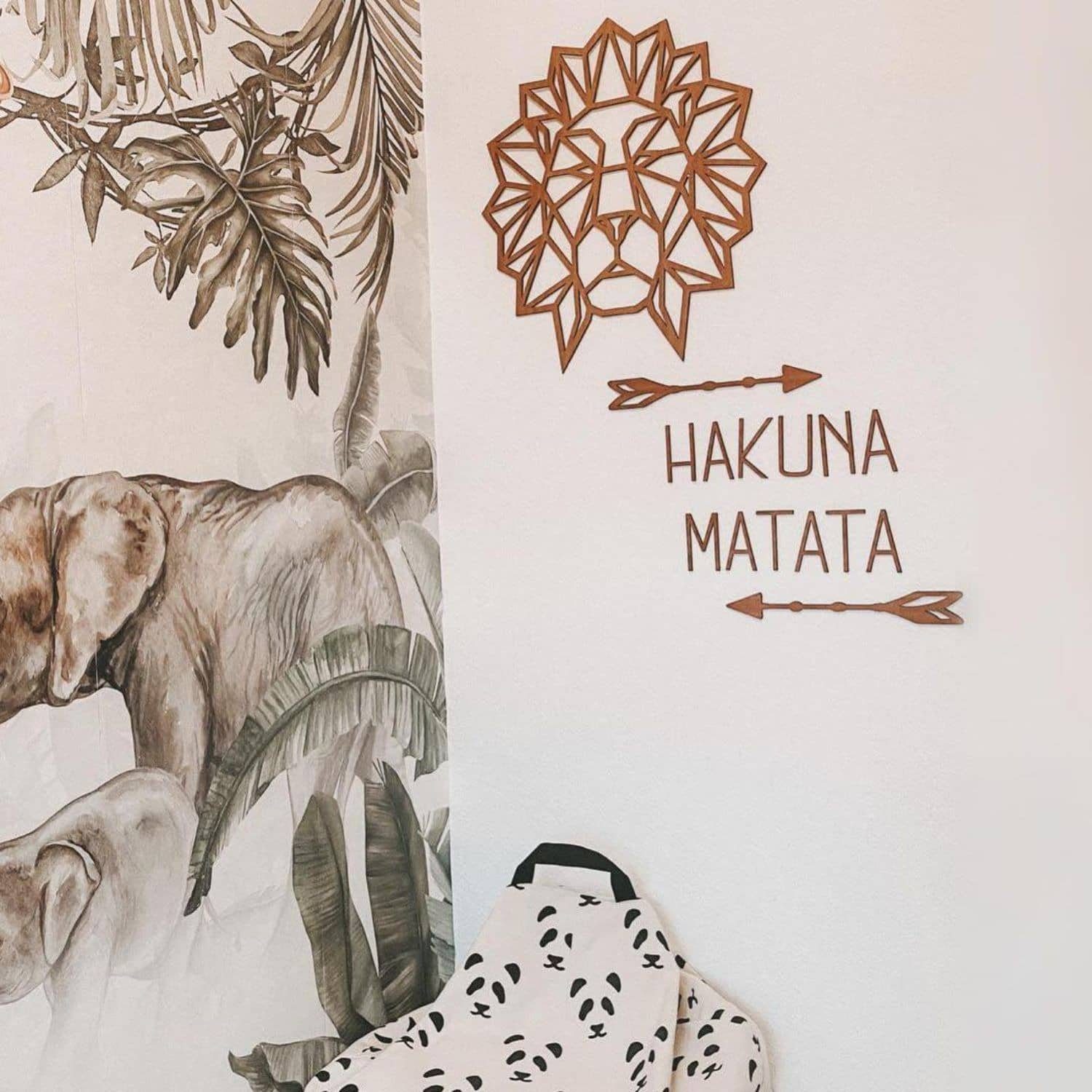 K&L Wall Art Holzbild Hakuna Matata günstig online kaufen
