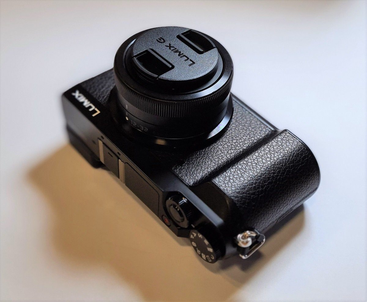 Systemkamera mm schwarz Panasonic G Kit Lumix GX80+3,5-5,6/12-32
