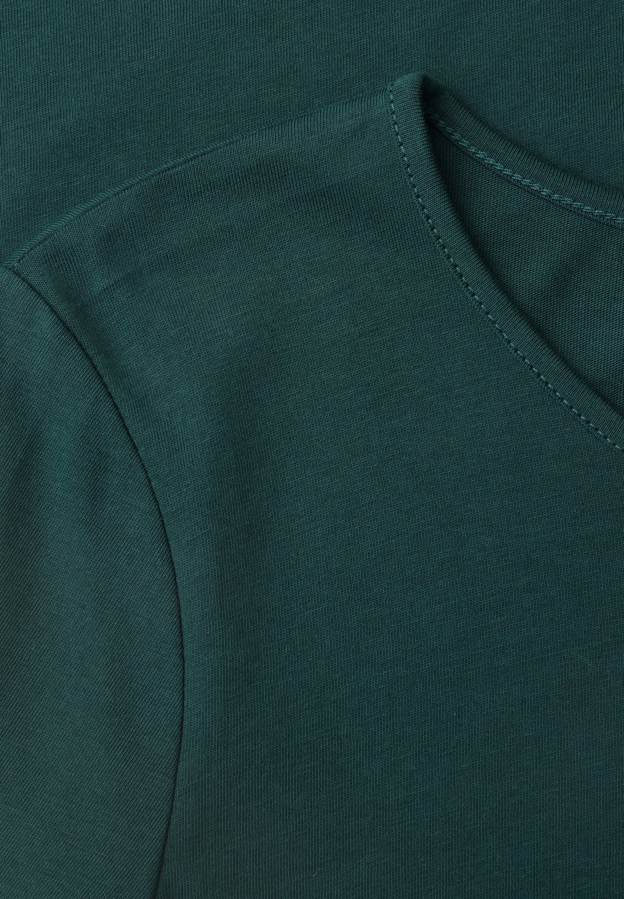 STREET ONE Langarmshirt in Unifarbe – Bild 5 von 5