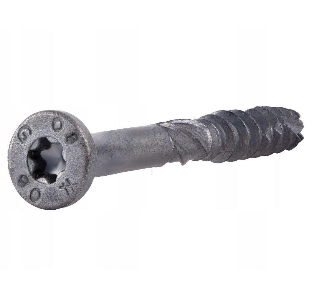 Simpson Strong-Tie® Holzbauschraube SSF Holzverbinder-Schrauben Rundkopf Torx Impreg+, (50 St)