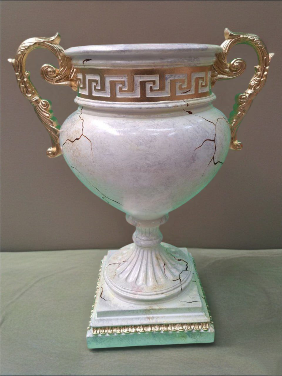 JVmoebel Dekovase Edle XXL-Vase handgemachter Topf für moderne Deko Sofort (Dekovase), Made in Europa