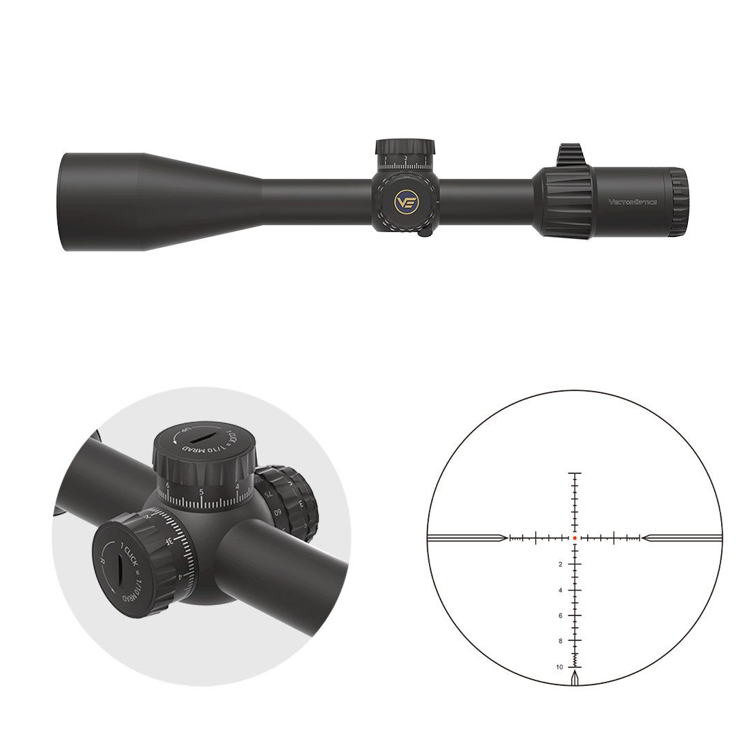 Vector Optics Vector Optics SCFF-66 Taurus 5-30x56 GenII MIL Zielfernrohr (Ideal für Jagd, Sport und Airsoft)