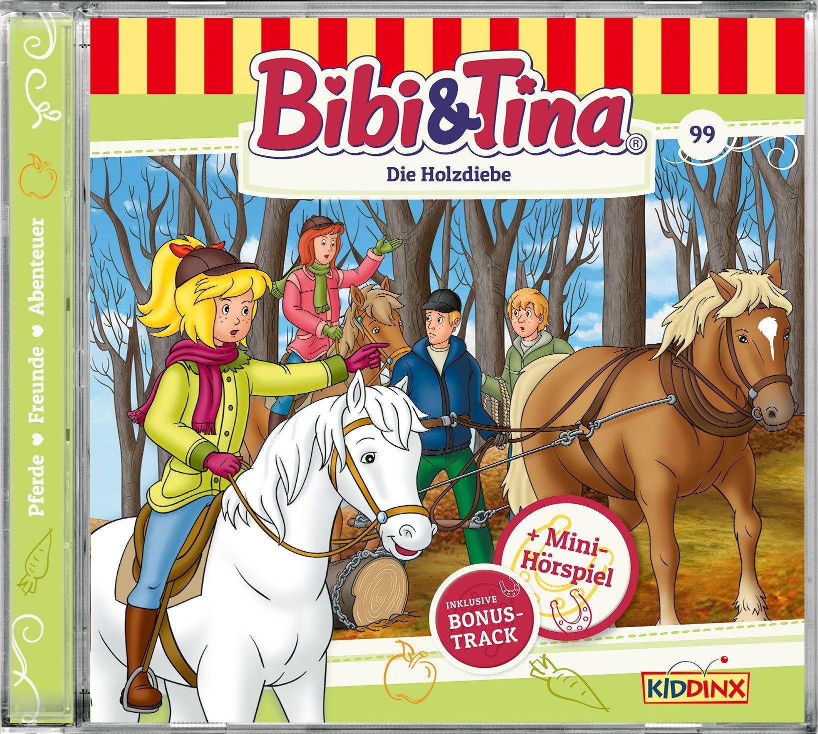 Hörspiel-CD Bibi und Tina 099 - Die Holzdiebe