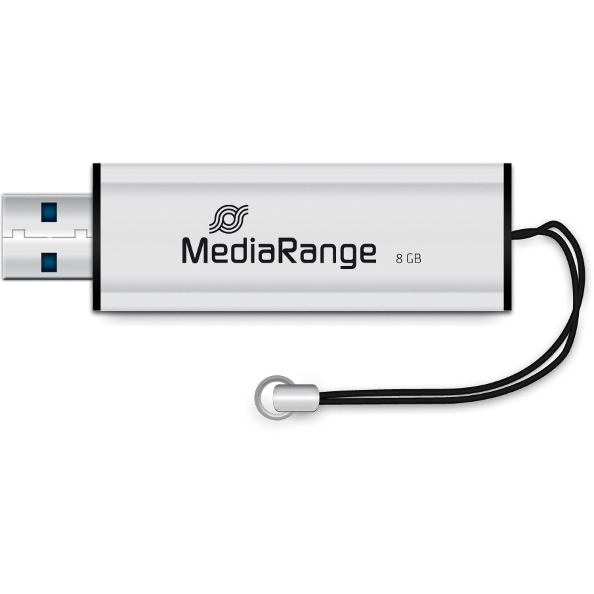 Mediarange MediaRange 8 GB, USB-Stick, (USB-A 3.2 Gen 1) USB-Stick