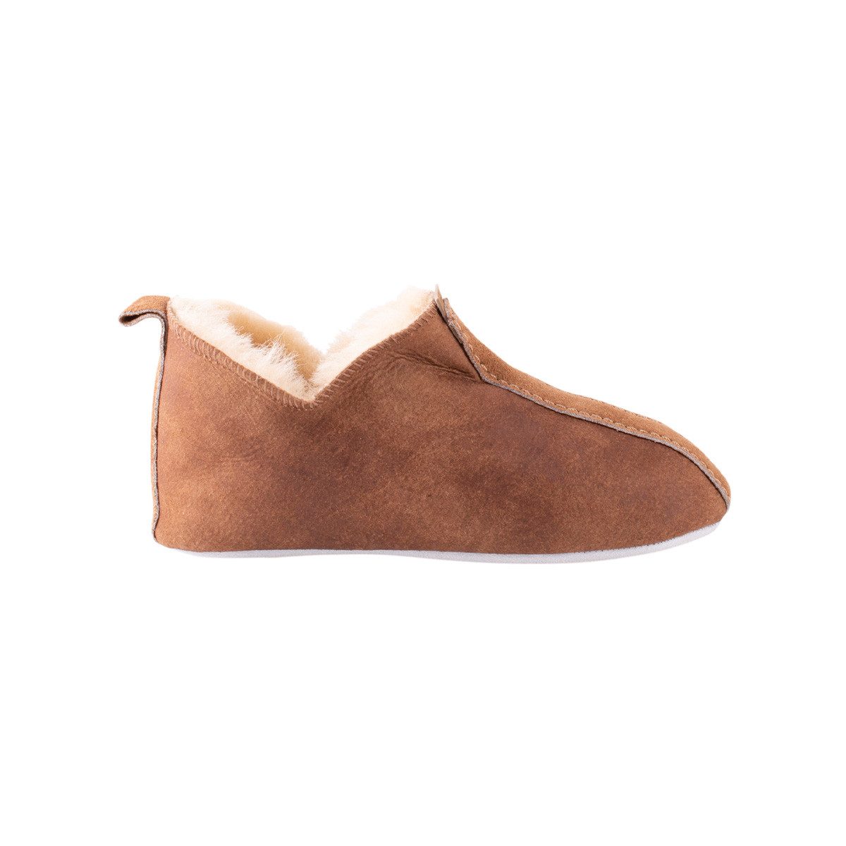 Shepherd Henrik Hausschuh (1-tlg) Hausschuh - Einfaches An- und Ausziehen, Dekorative Ziernaht vorn