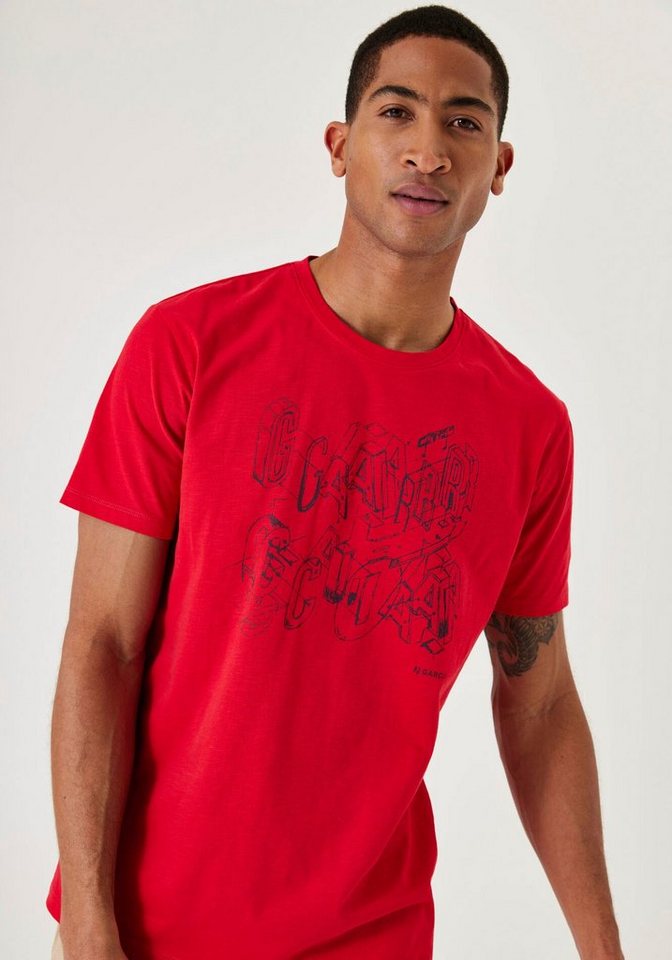Garcia T-Shirt, Vielfältige Kombinationen durch Zeitloses Design möglich