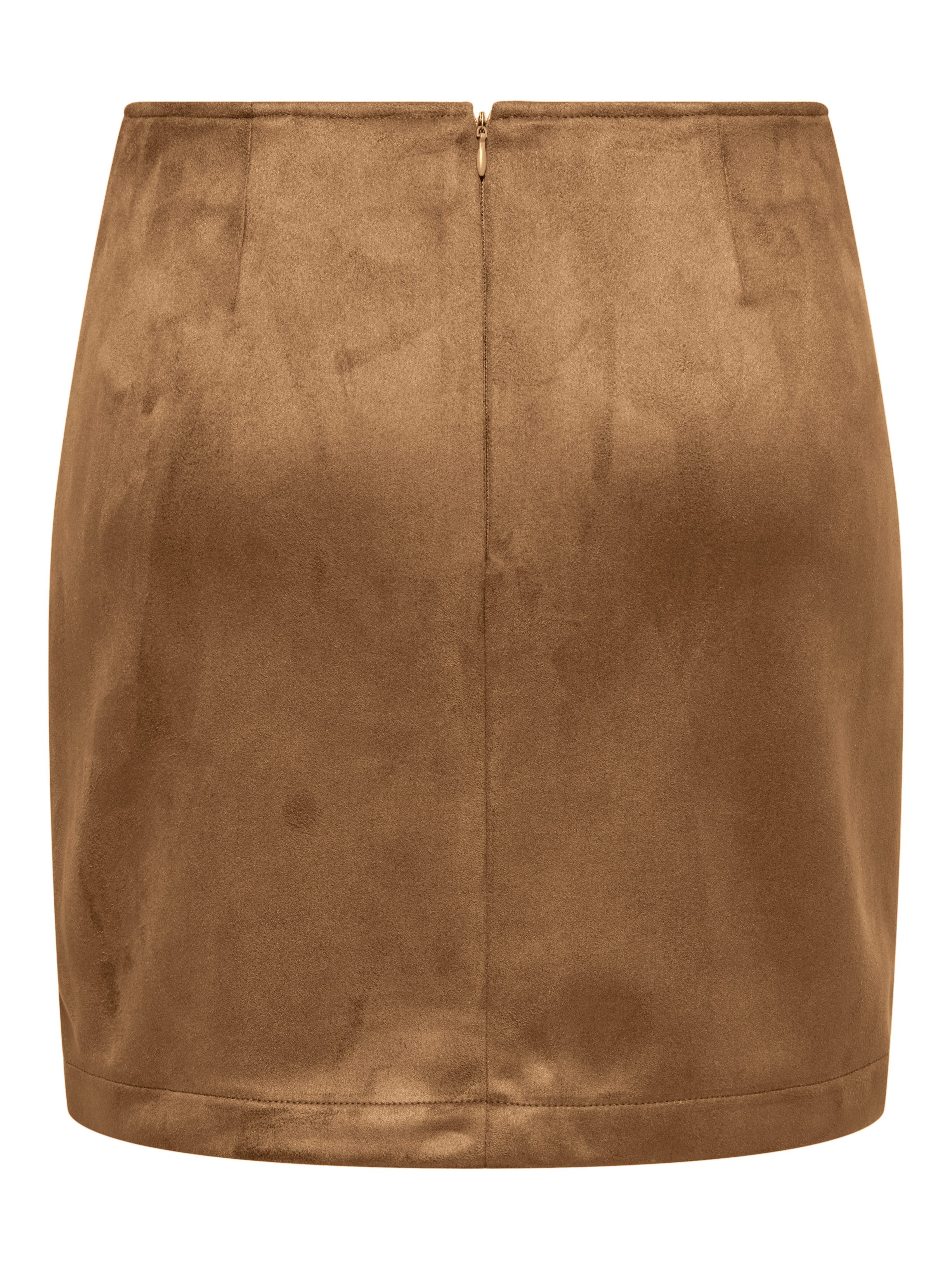 ONLY Minirock ONLCAROLINA FAUX SUEDE SKIRT CC OTW Kunstfaser, Wildlederimitat