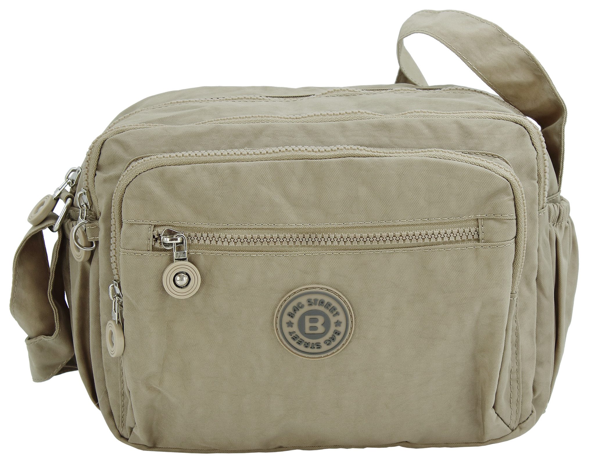 BAG STREET INTERNATIONAL Umhängetasche Leichte Damen Schultertasche Nylon casual Crossbody Bag Freizeittasche, mittelgroß