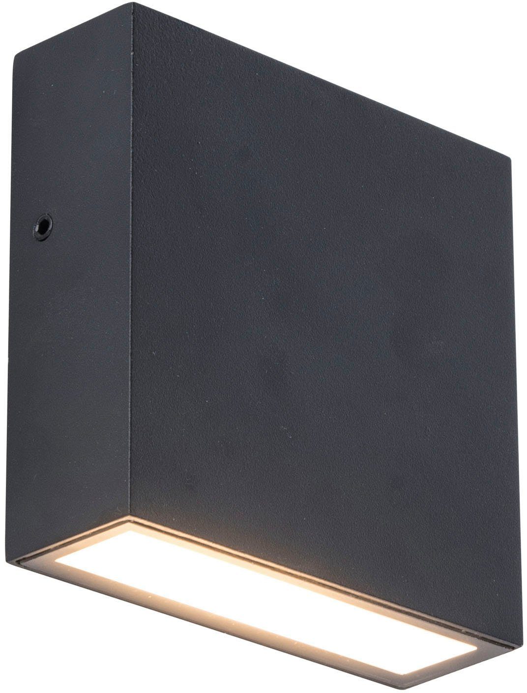 LUTEC LED LED fest integriert Außen-Wandleuchte XF, GEMINI