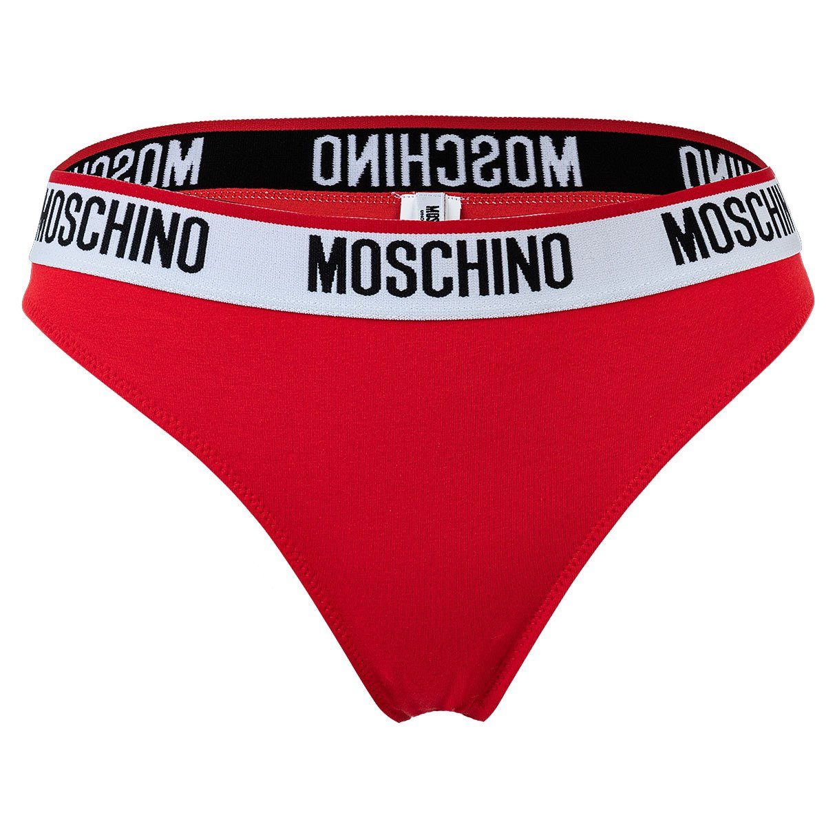 Briefs, Pack Damen Rot Unterhose, 2er Moschino - Cotton Slip Slips