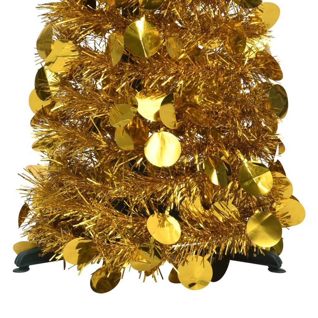 furnicato Pop-Up-Weihnachtsbaum Weihnachtsbaum Golden Künstlicher Künstlicher 120 PET cm