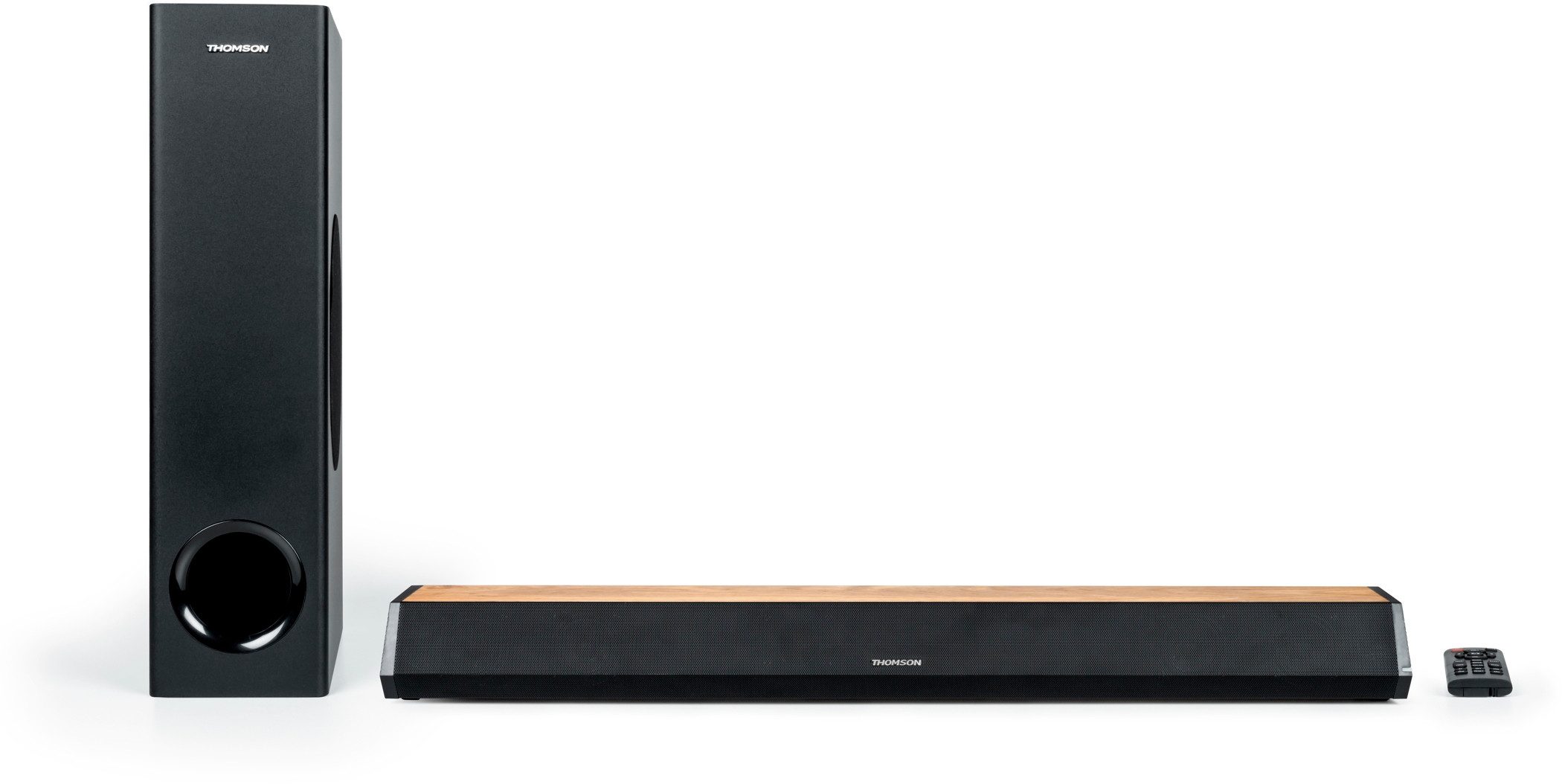 Thomson Bluetooth Soundbar SB552BTS Soundsystem Subwoofer Holz TH388183 Stereoanlage