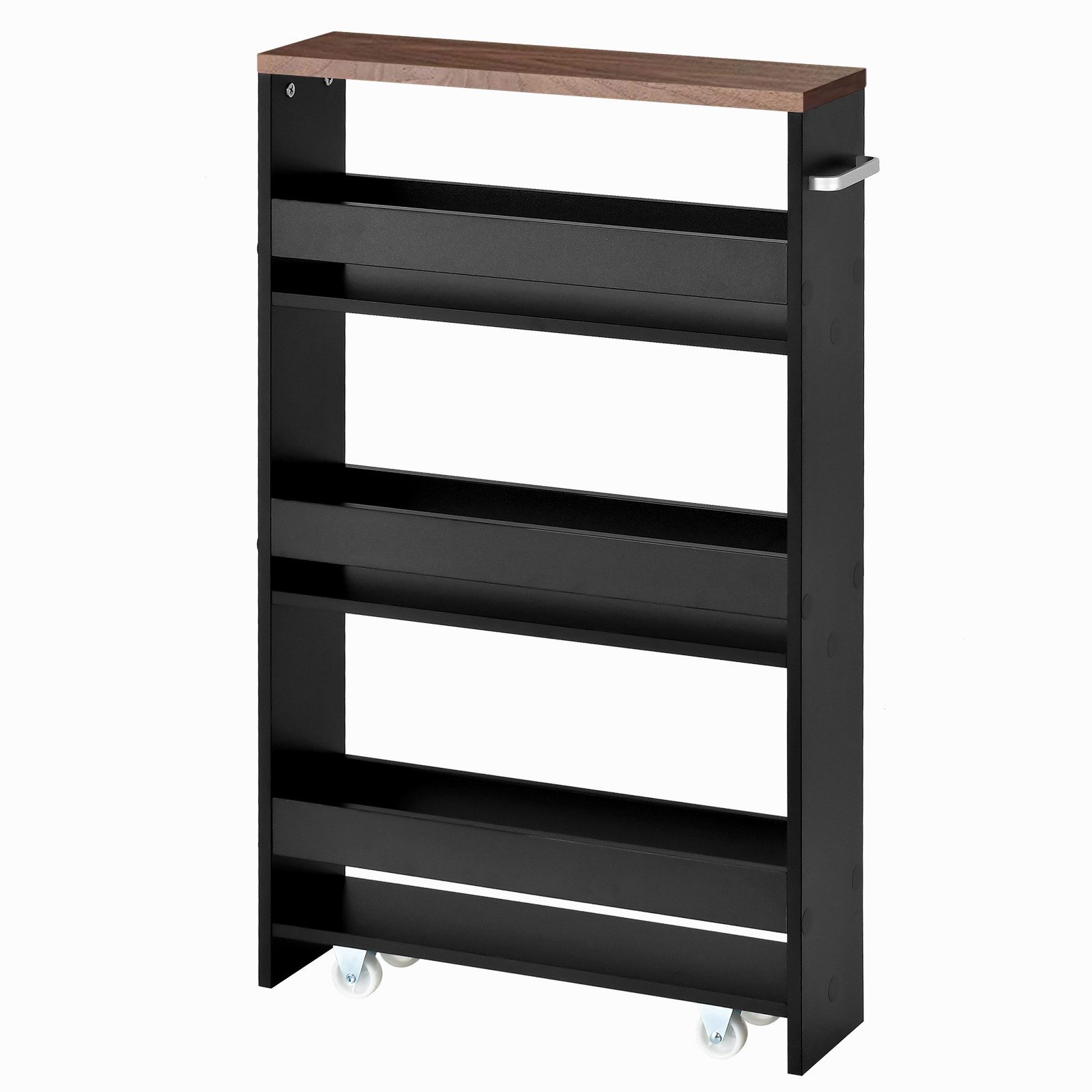 COSTWAY Küchenwagen, schmal, Nischenwagen 4 Ebenen, günstig online kaufen
