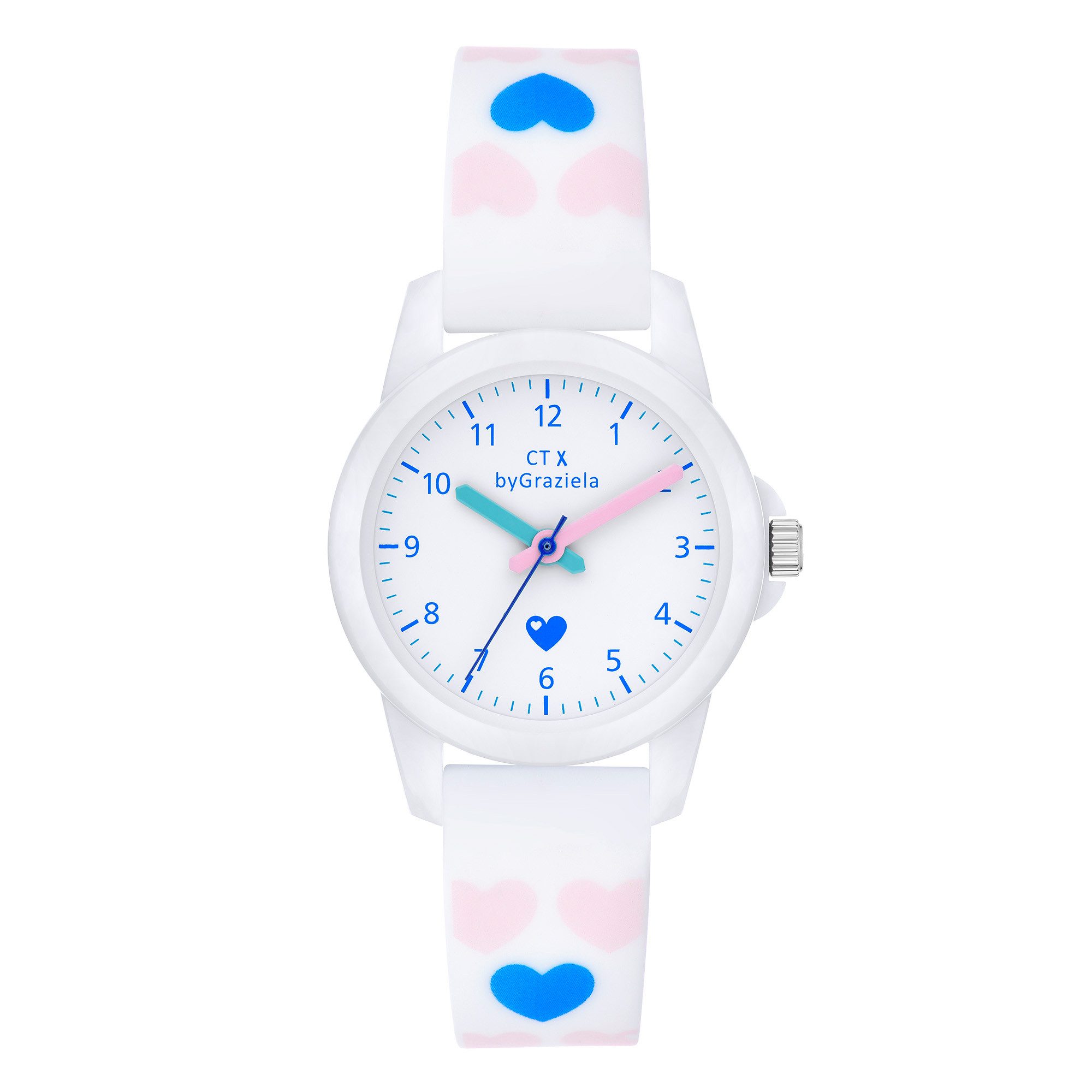 COOL TIME Quarzuhr CT x by Graziela CT-0050-PQ, Armbanduhr, Silikonarmband, Kinderuhr, Mädchen, analog