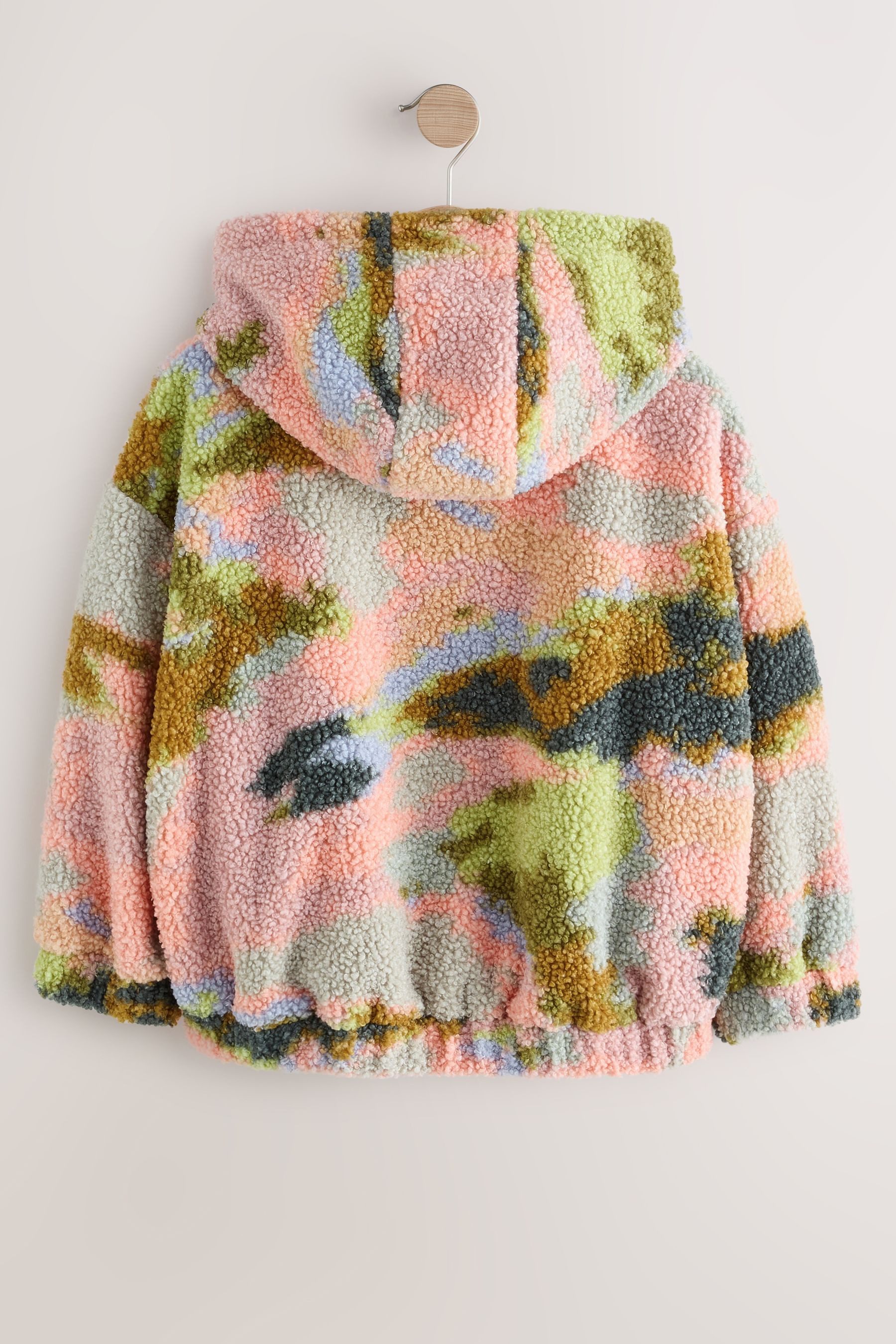 Next Kapuzenfleecejacke Fleecejacke aus Teddyfell mit günstig online kaufen