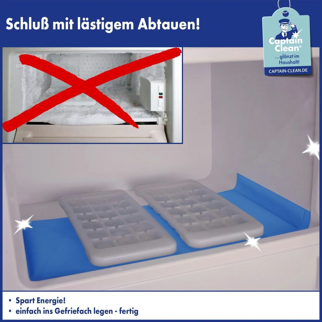 Westfalia Werkzeug Eisfreihalter Anti-Gefriermatte, blau